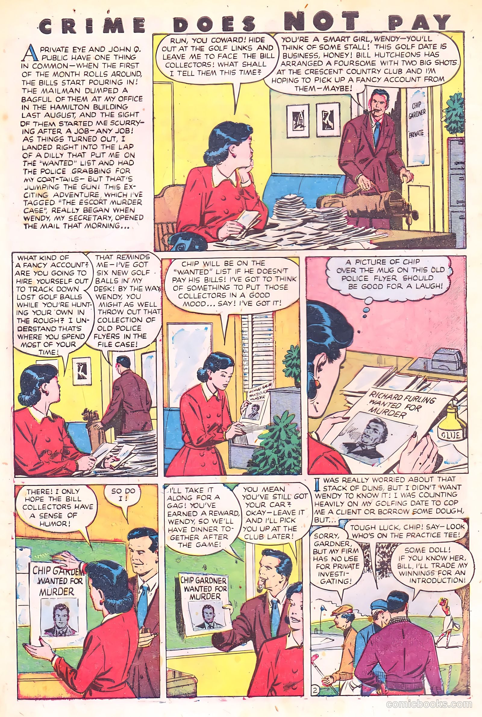 Crime Does Not Pay #89 (1950) — page 4 of 53