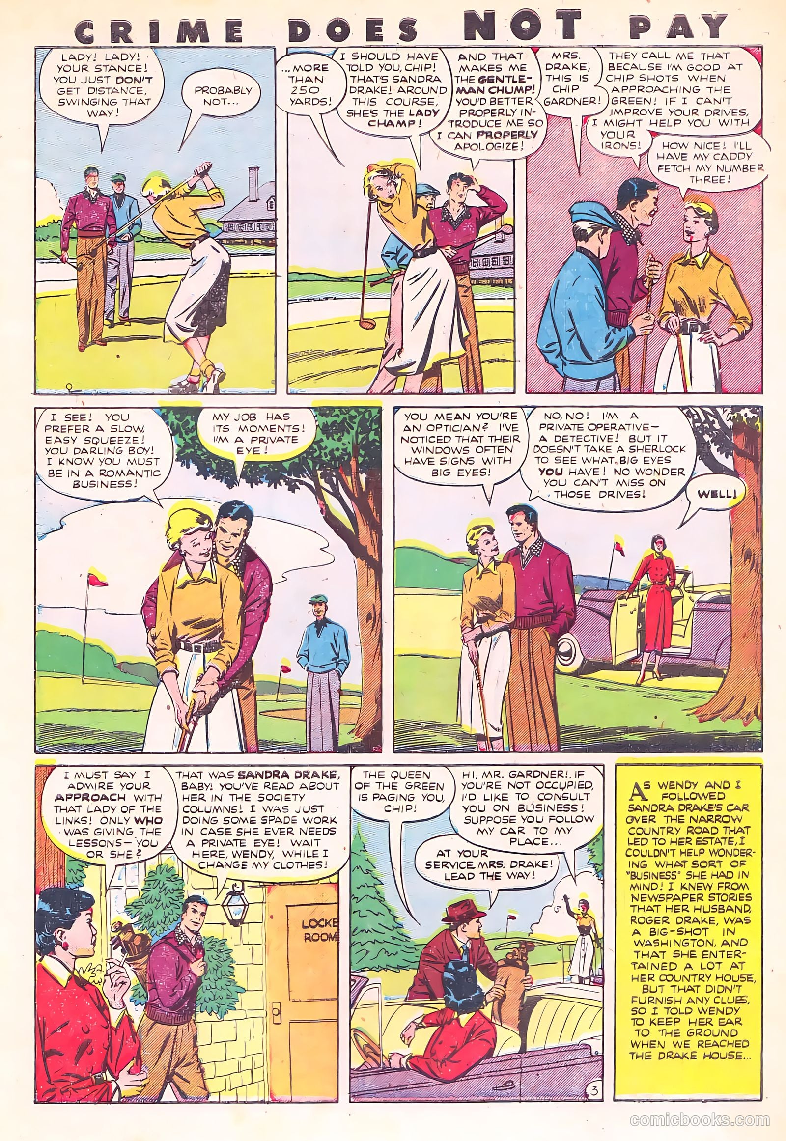Crime Does Not Pay #89 (1950) — page 5 of 53
