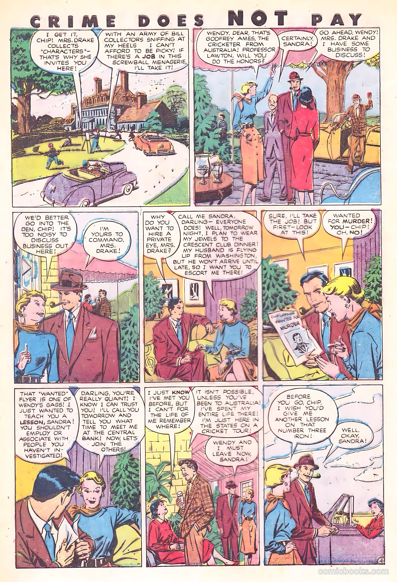 Crime Does Not Pay #89 (1950) — page 6 of 53