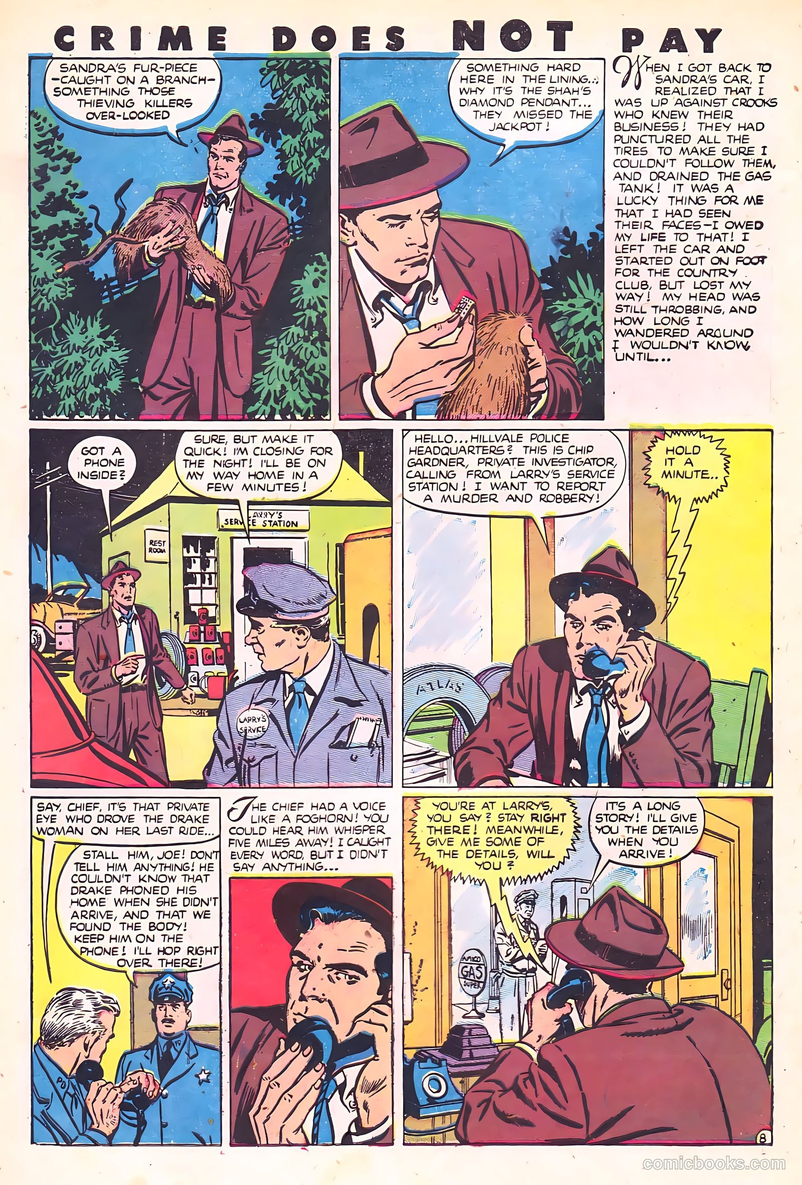 Crime Does Not Pay #89 (1950) — page 10 of 53