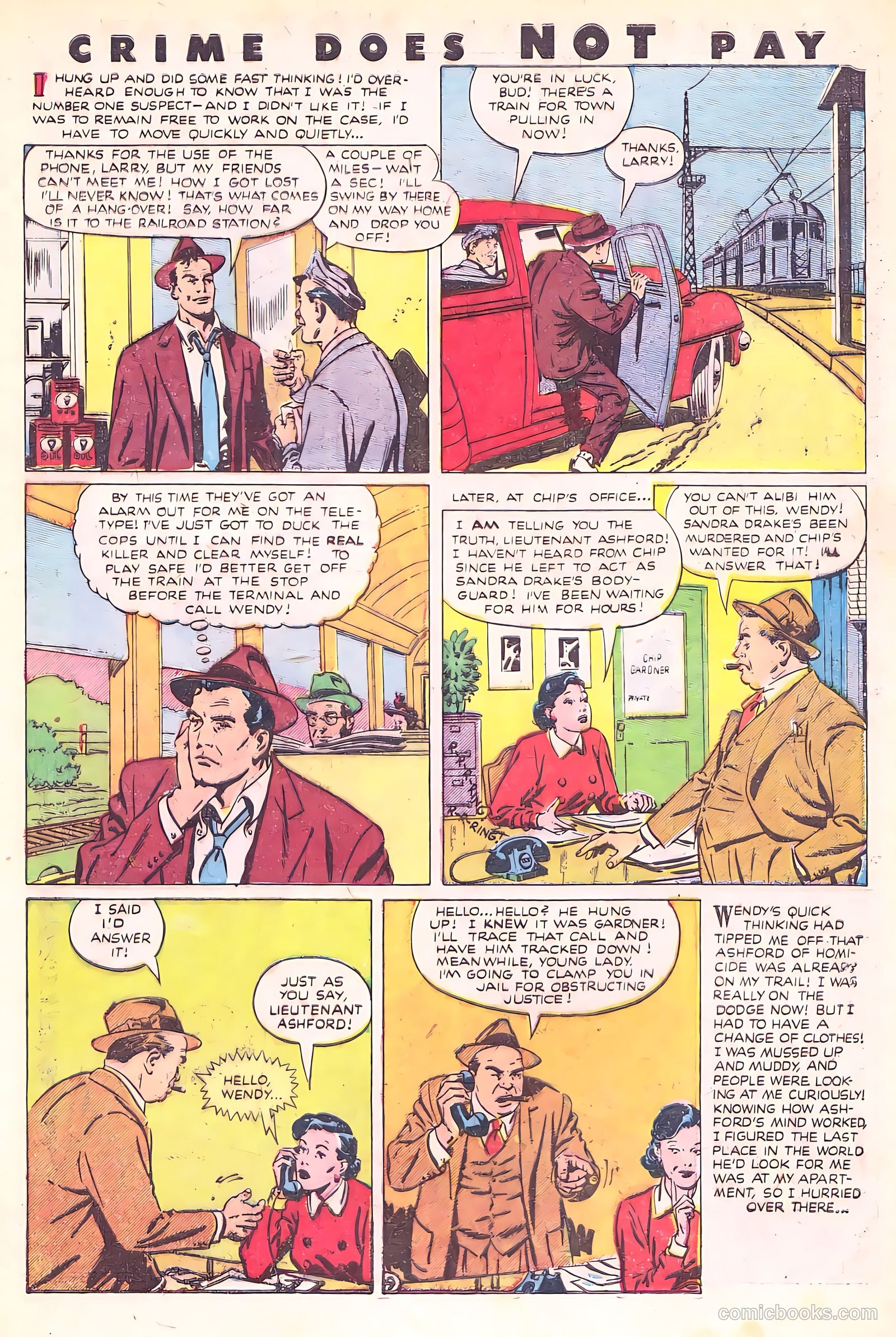 Crime Does Not Pay #89 (1950) — page 11 of 53