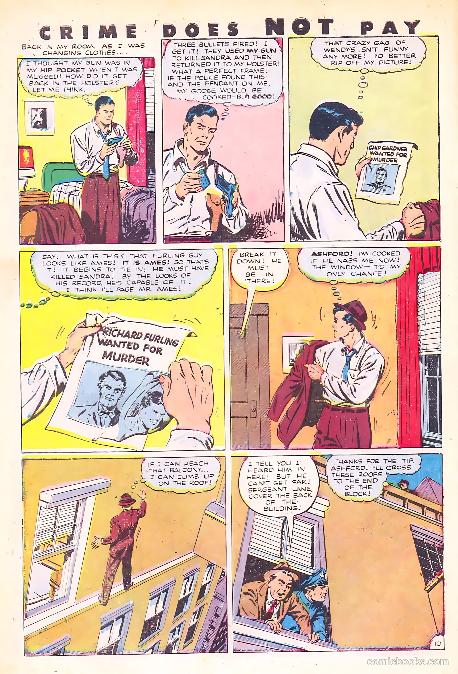 Crime Does Not Pay #89 (1950) — page 12 of 53