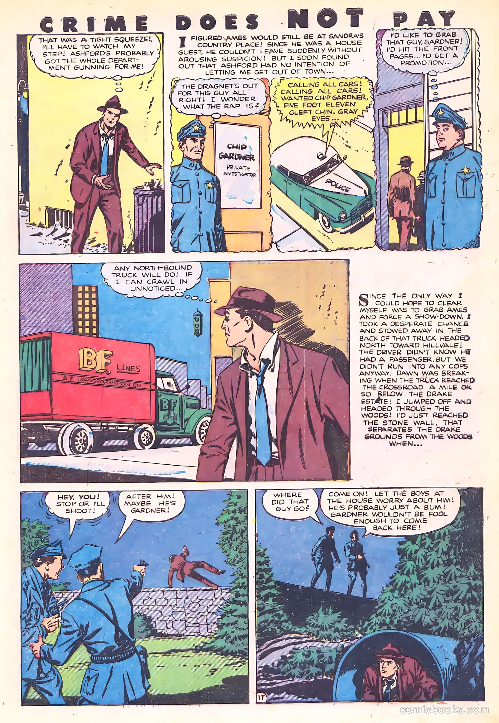 Crime Does Not Pay #89 (1950) — page 13 of 53