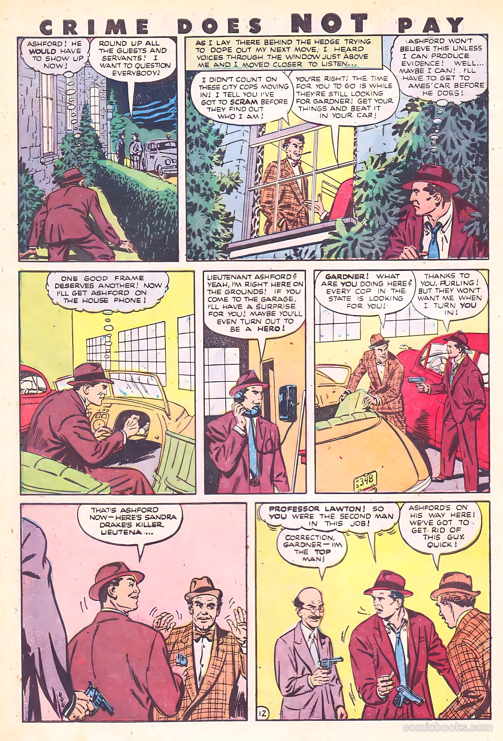 Crime Does Not Pay #89 (1950) — page 14 of 53