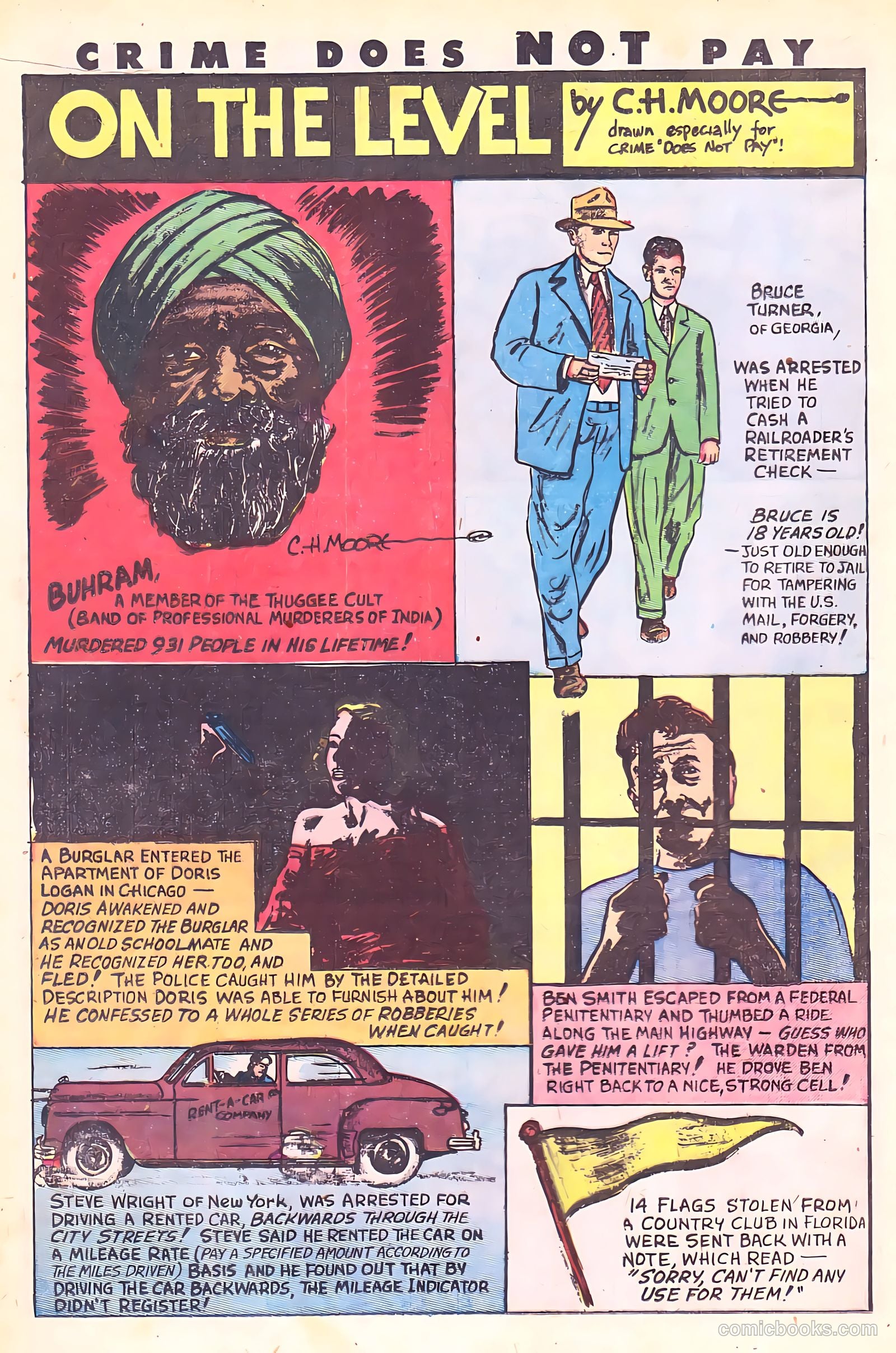 Crime Does Not Pay #89 (1950) — page 16 of 53