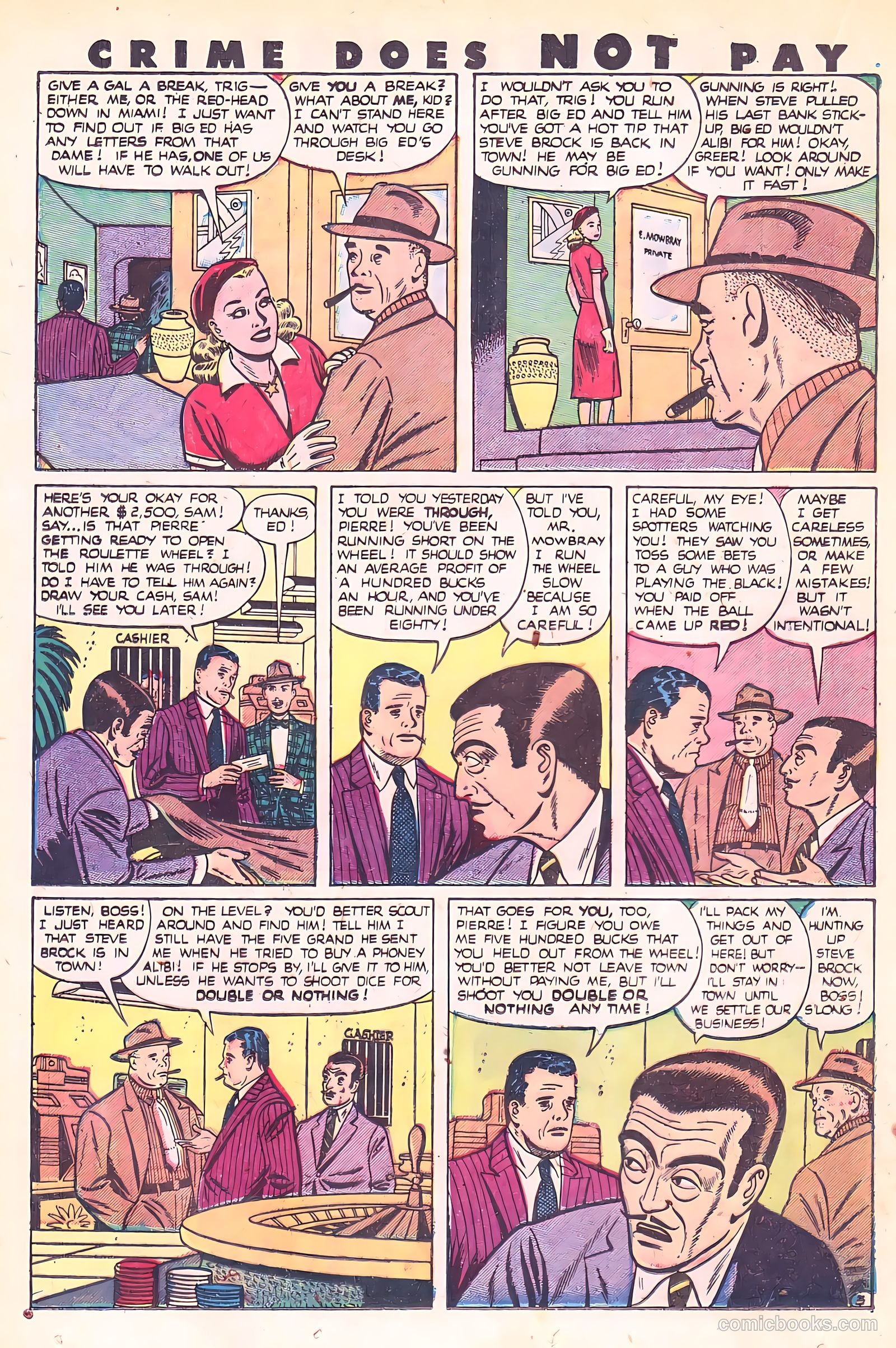 Crime Does Not Pay #89 (1950) — page 28 of 53