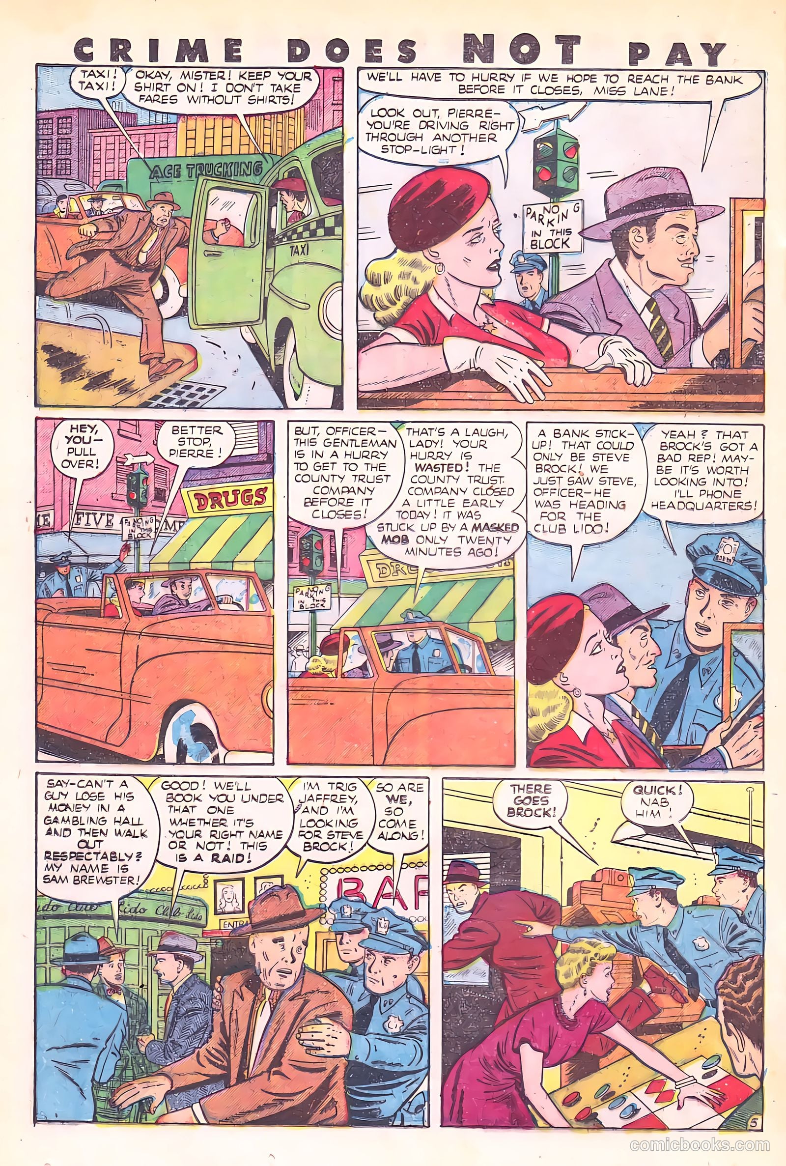 Crime Does Not Pay #89 (1950) — page 30 of 53