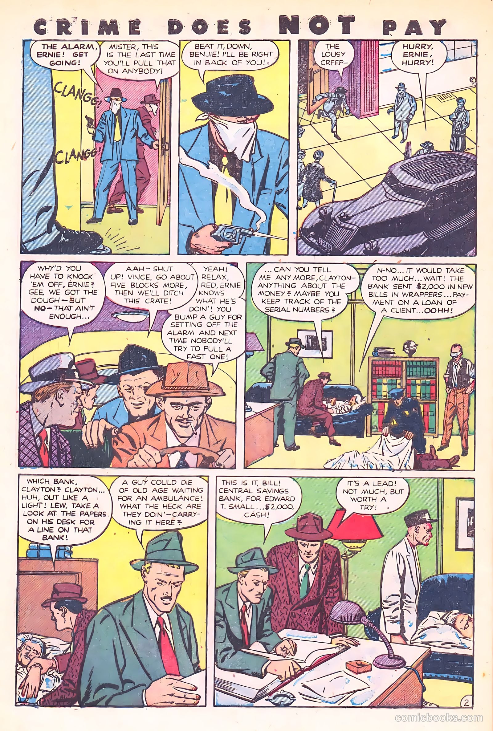 Crime Does Not Pay #89 (1950) — page 41 of 53
