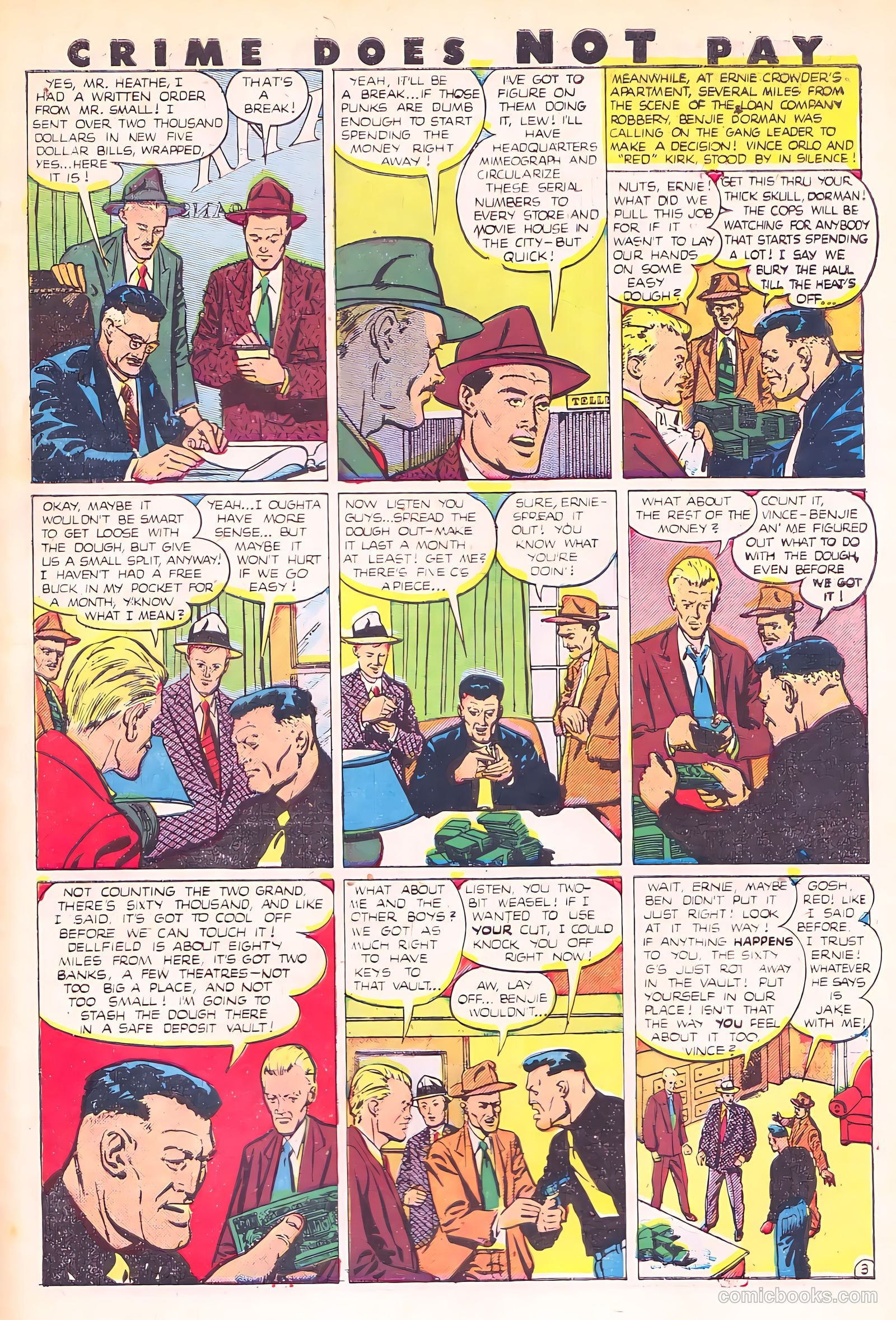 Crime Does Not Pay #89 (1950) — page 42 of 53