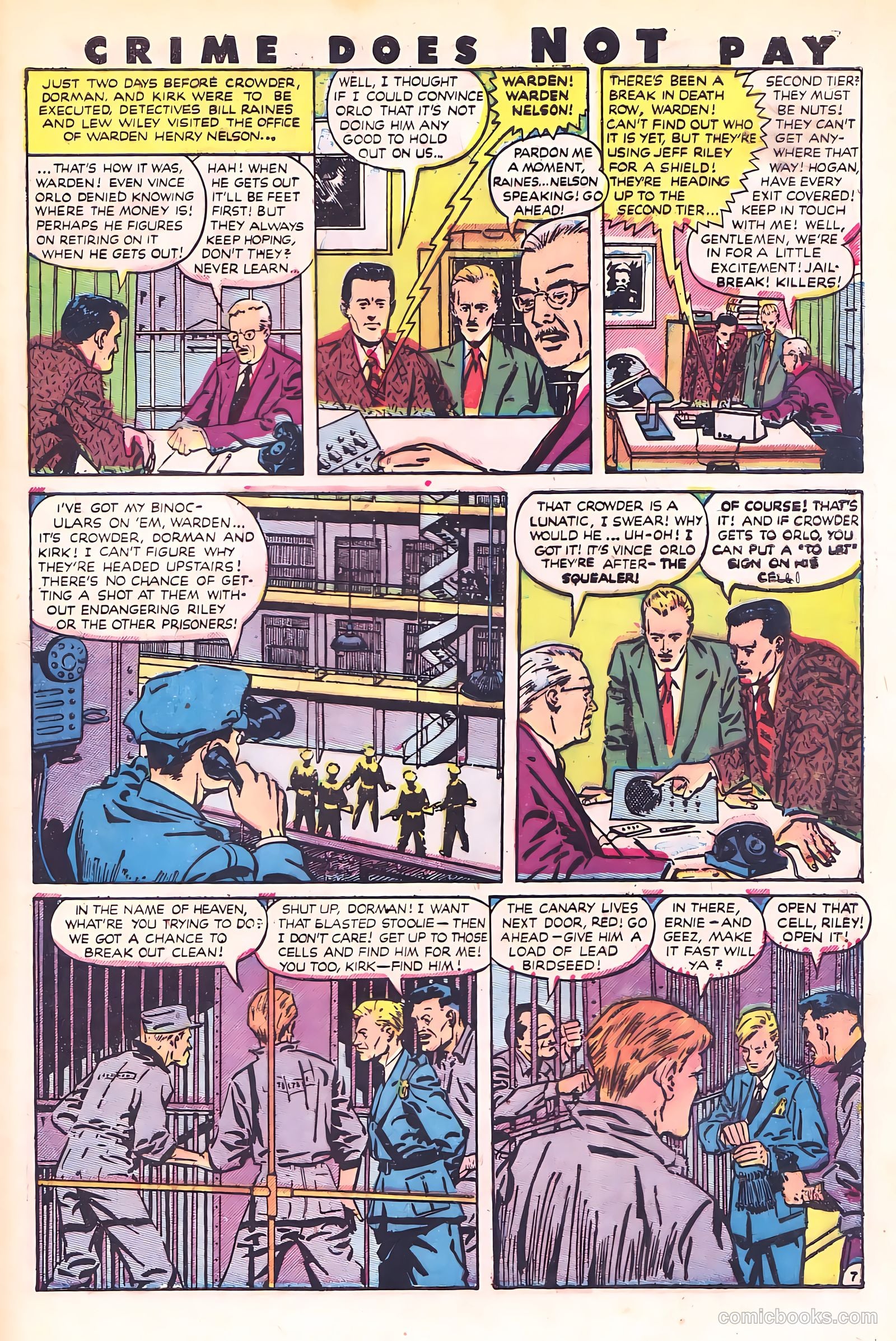 Crime Does Not Pay #89 (1950) — page 46 of 53