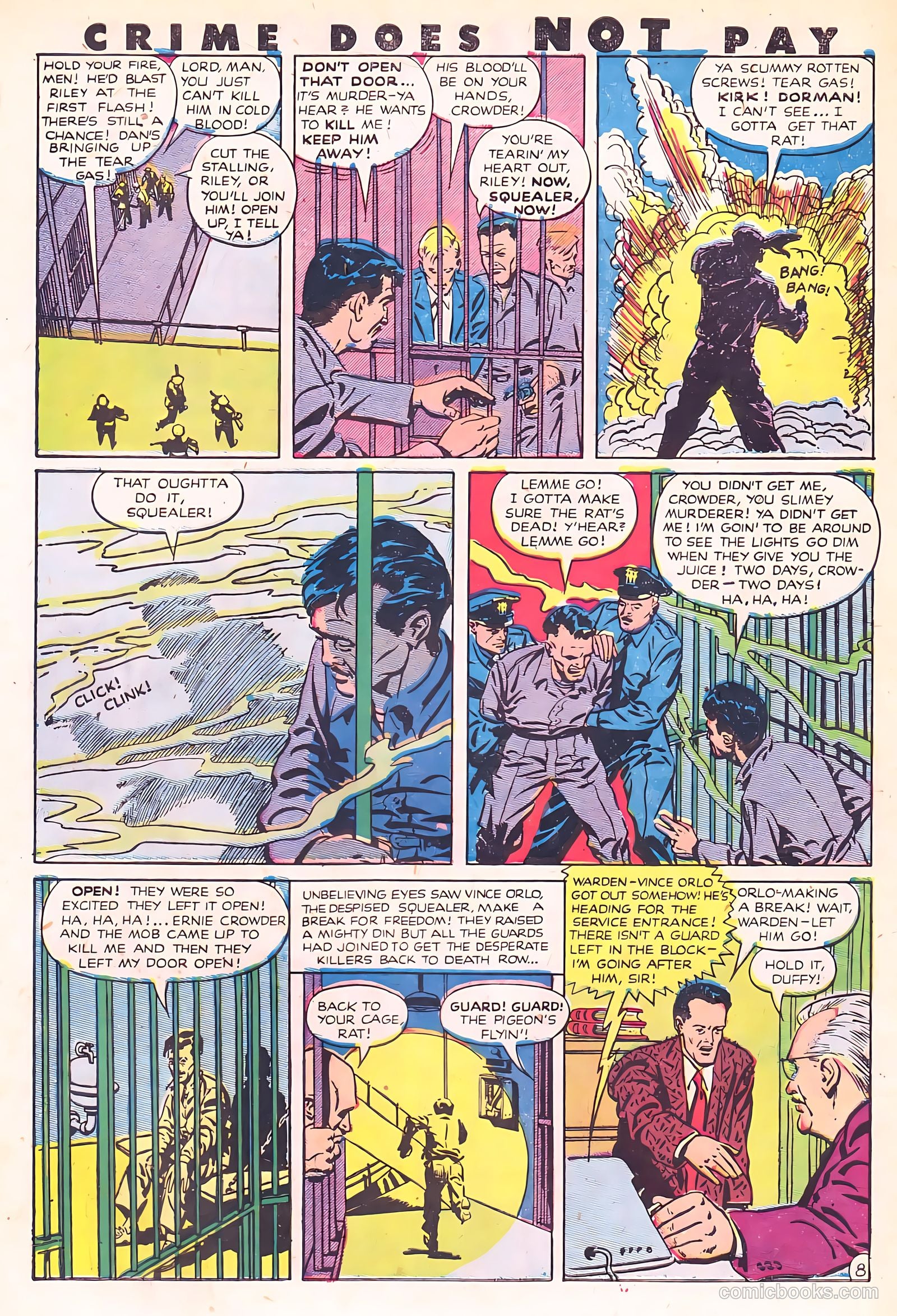 Crime Does Not Pay #89 (1950) — page 47 of 53