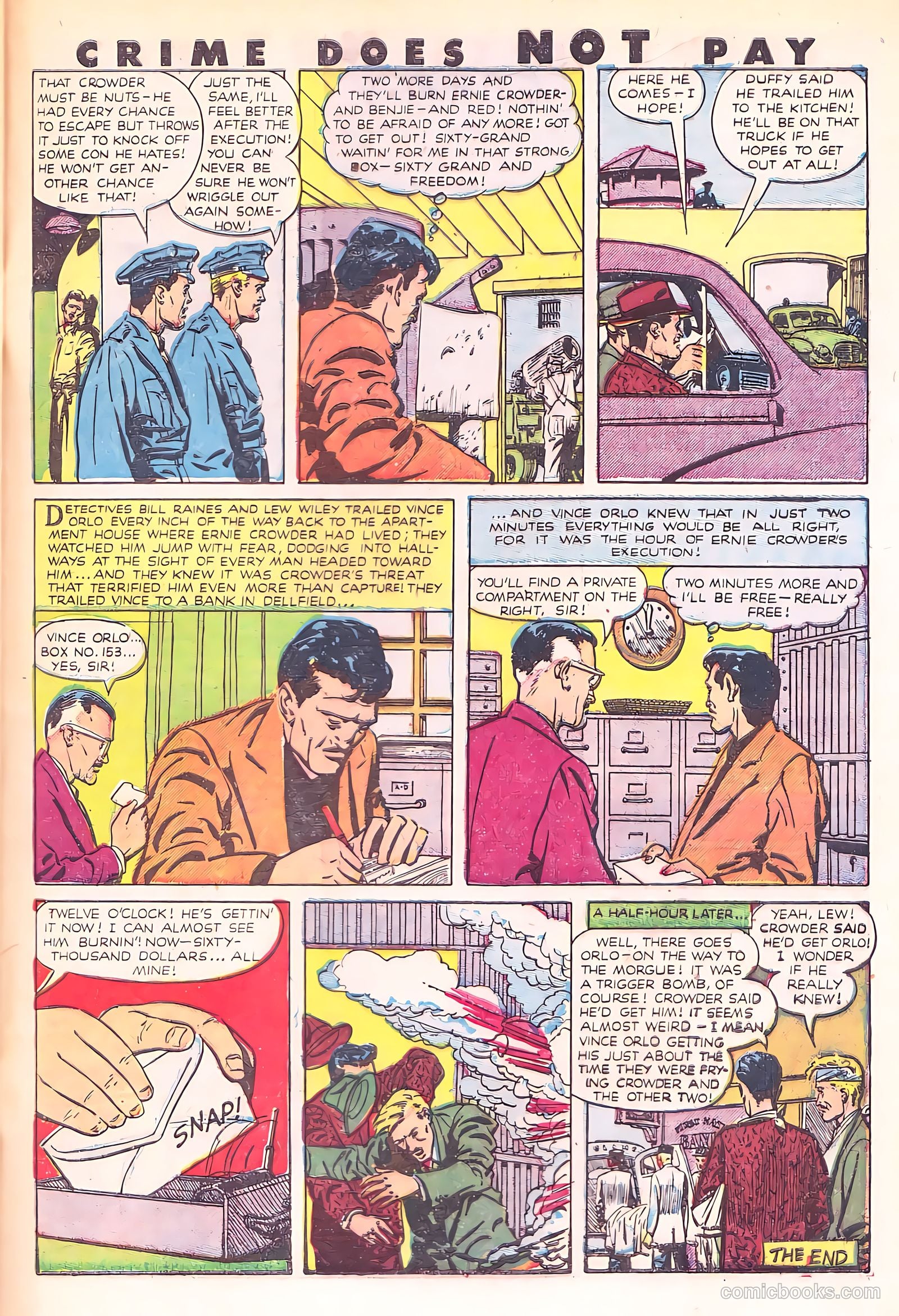 Crime Does Not Pay #89 (1950) — page 48 of 53
