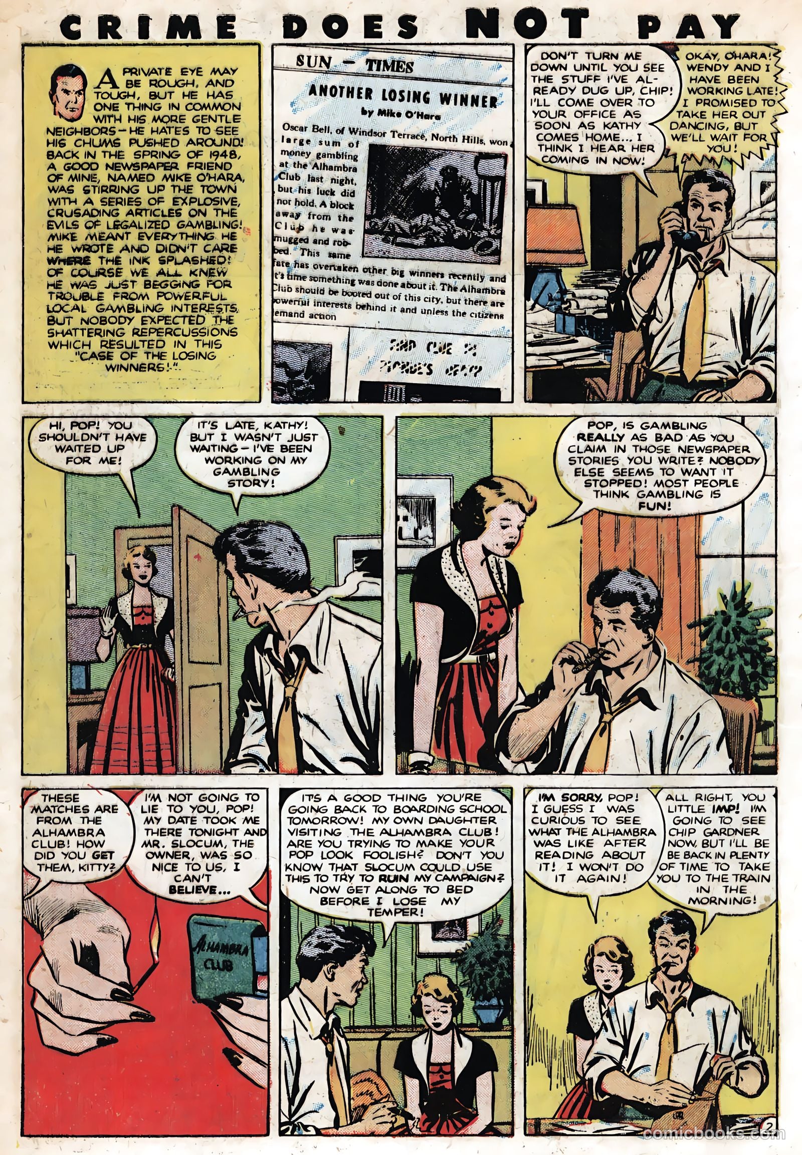 Crime Does Not Pay #90 (1950) — page 4 of 52