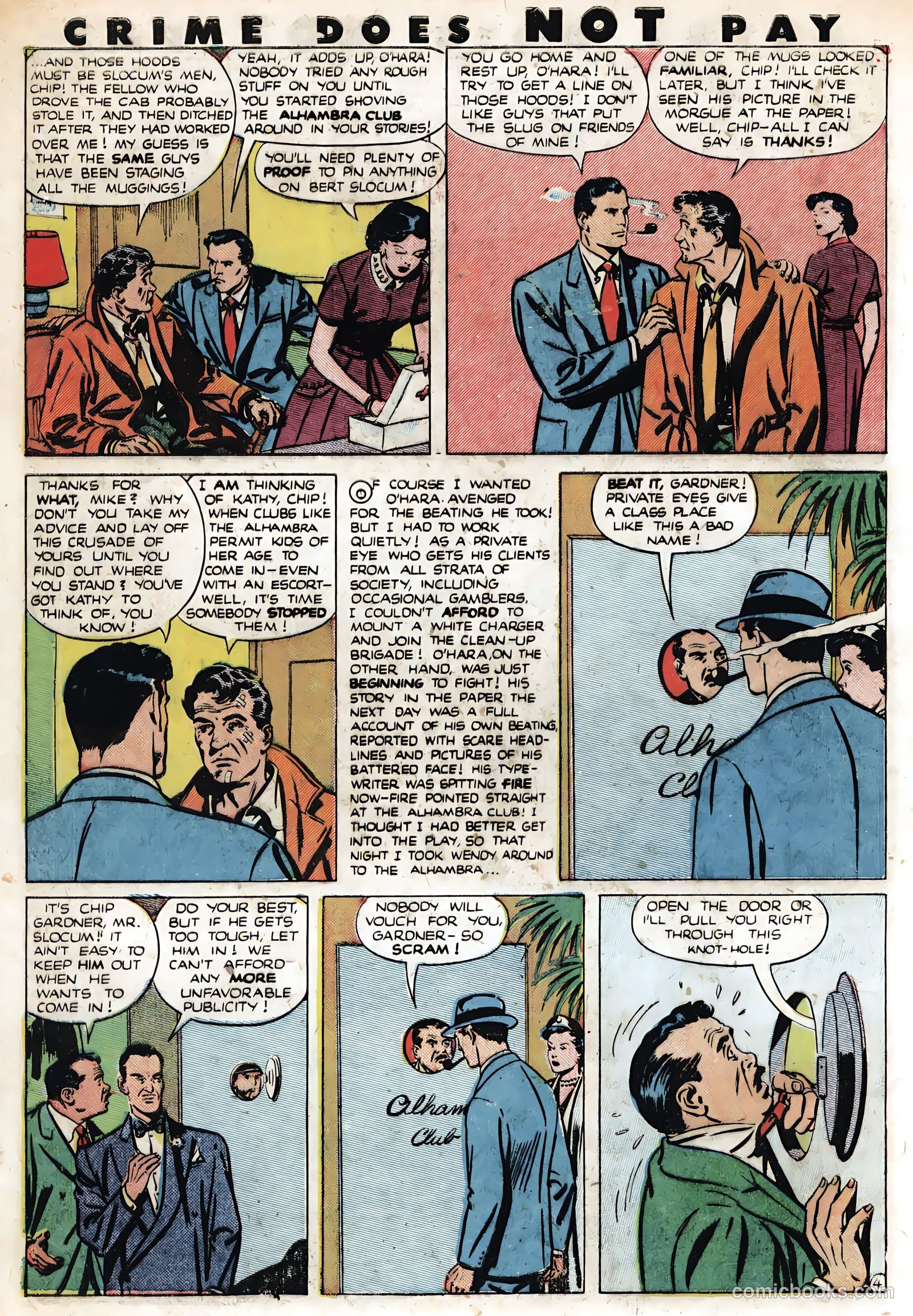 Crime Does Not Pay #90 (1950) — page 6 of 52