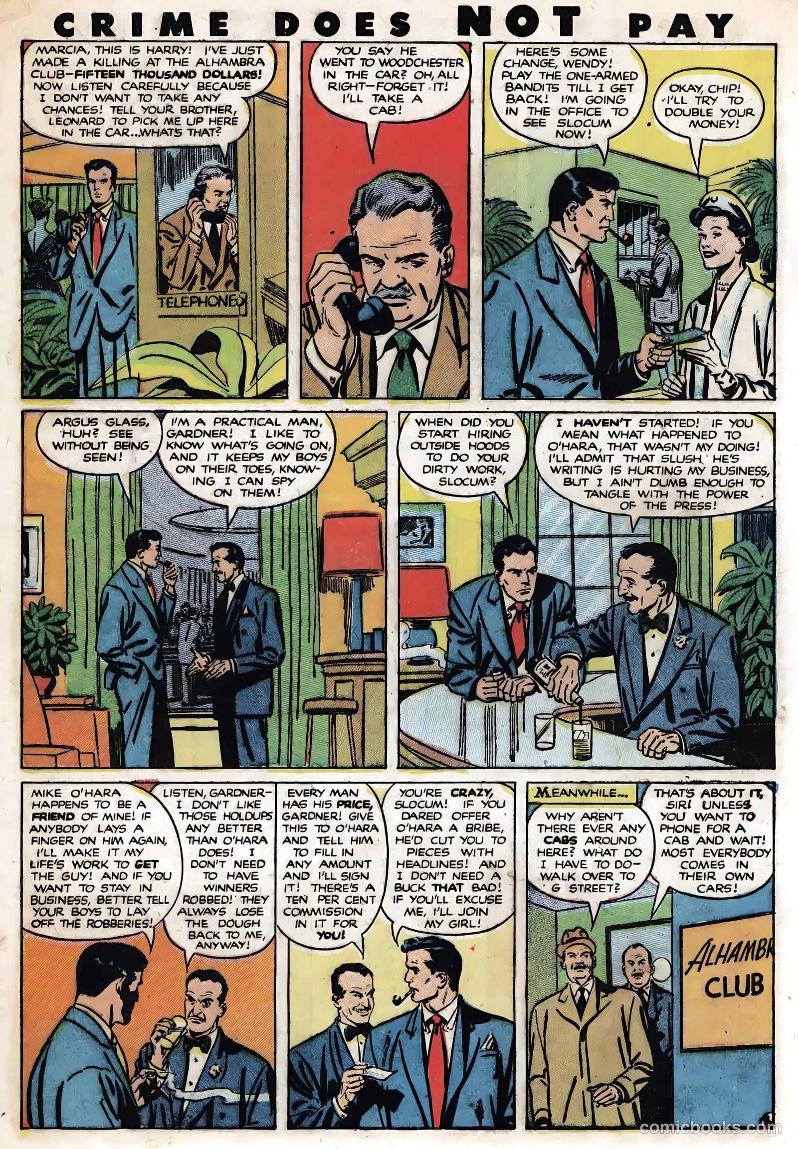 Crime Does Not Pay #90 (1950) — page 8 of 52