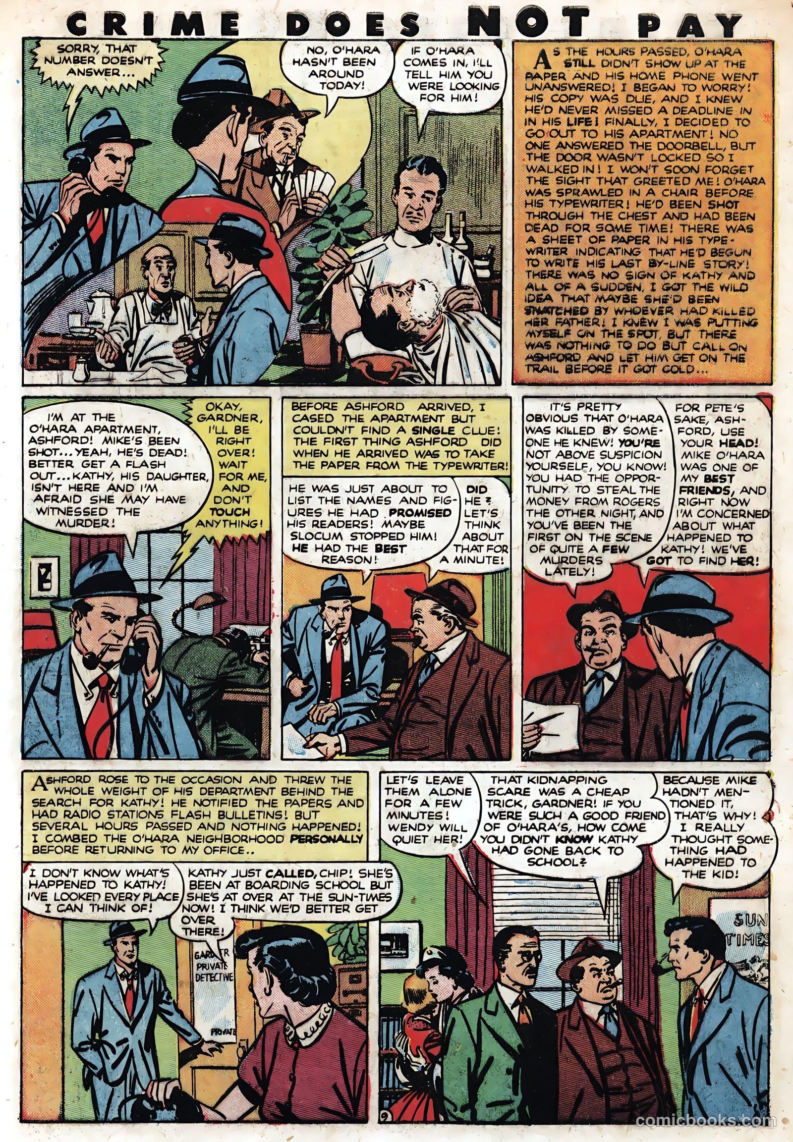 Crime Does Not Pay #90 (1950) — page 11 of 52