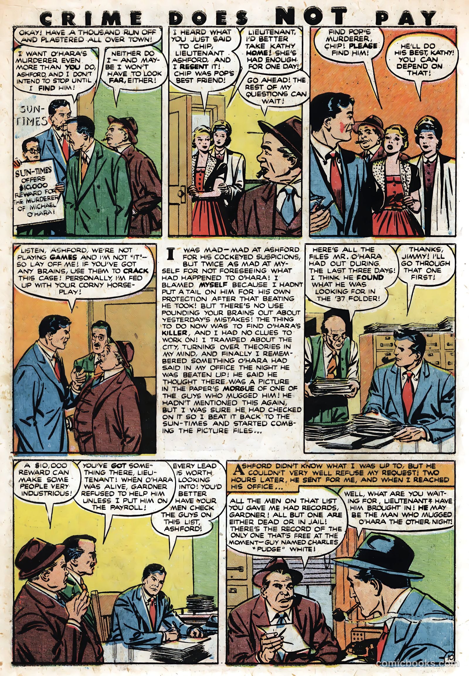 Crime Does Not Pay #90 (1950) — page 12 of 52