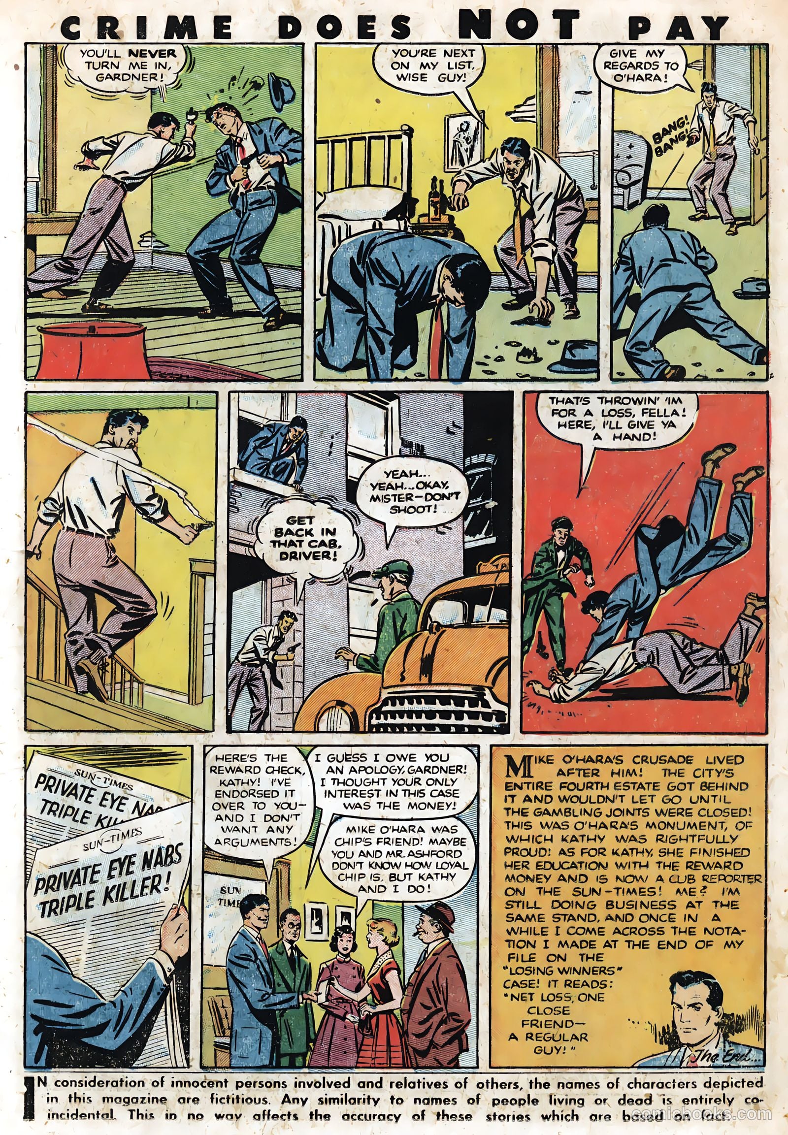 Crime Does Not Pay #90 (1950) — page 15 of 52