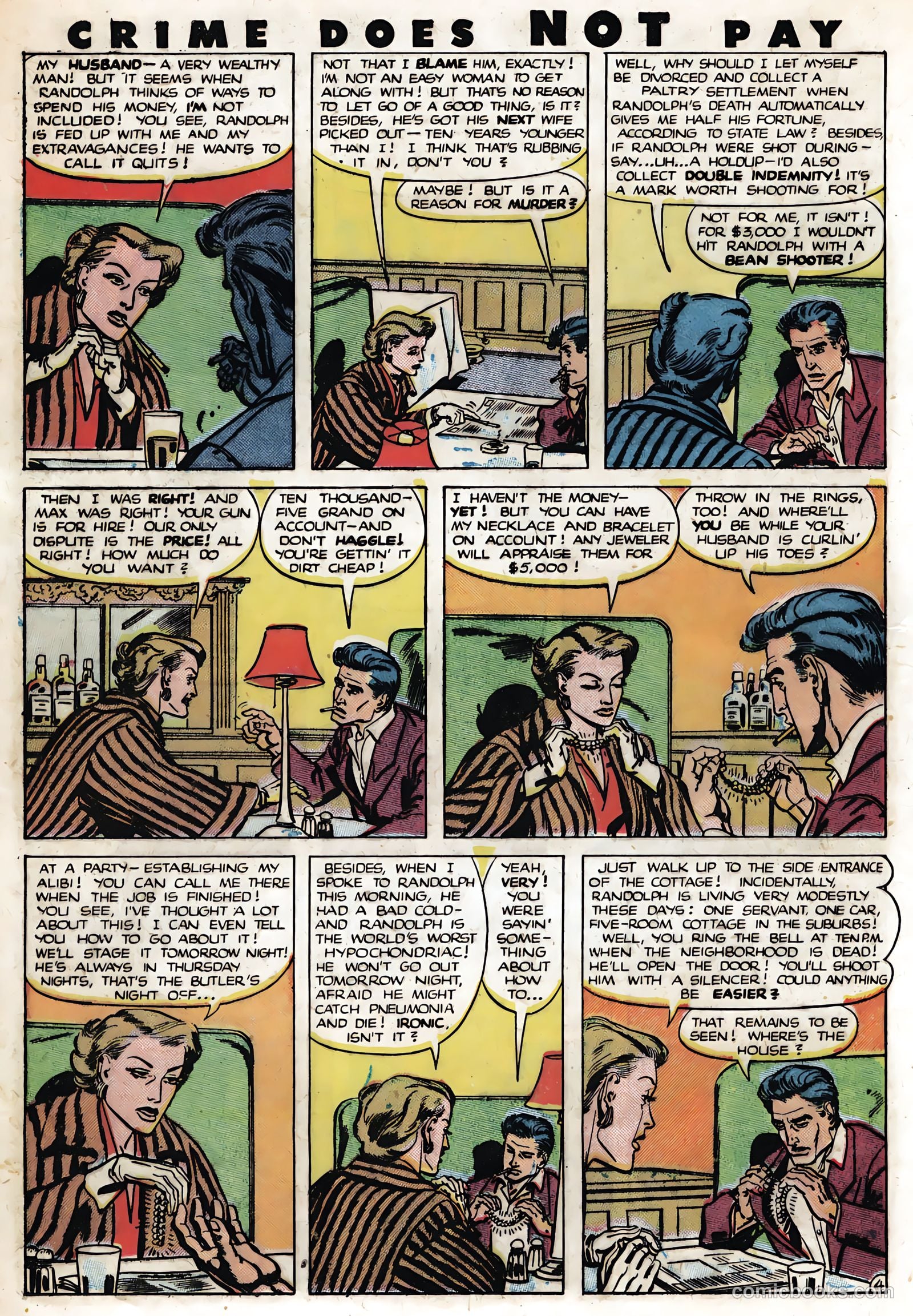 Crime Does Not Pay #90 (1950) — page 20 of 52