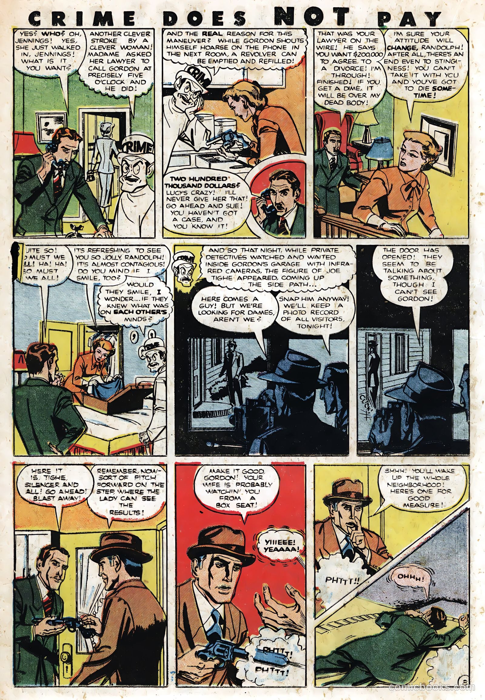 Crime Does Not Pay #90 (1950) — page 24 of 52