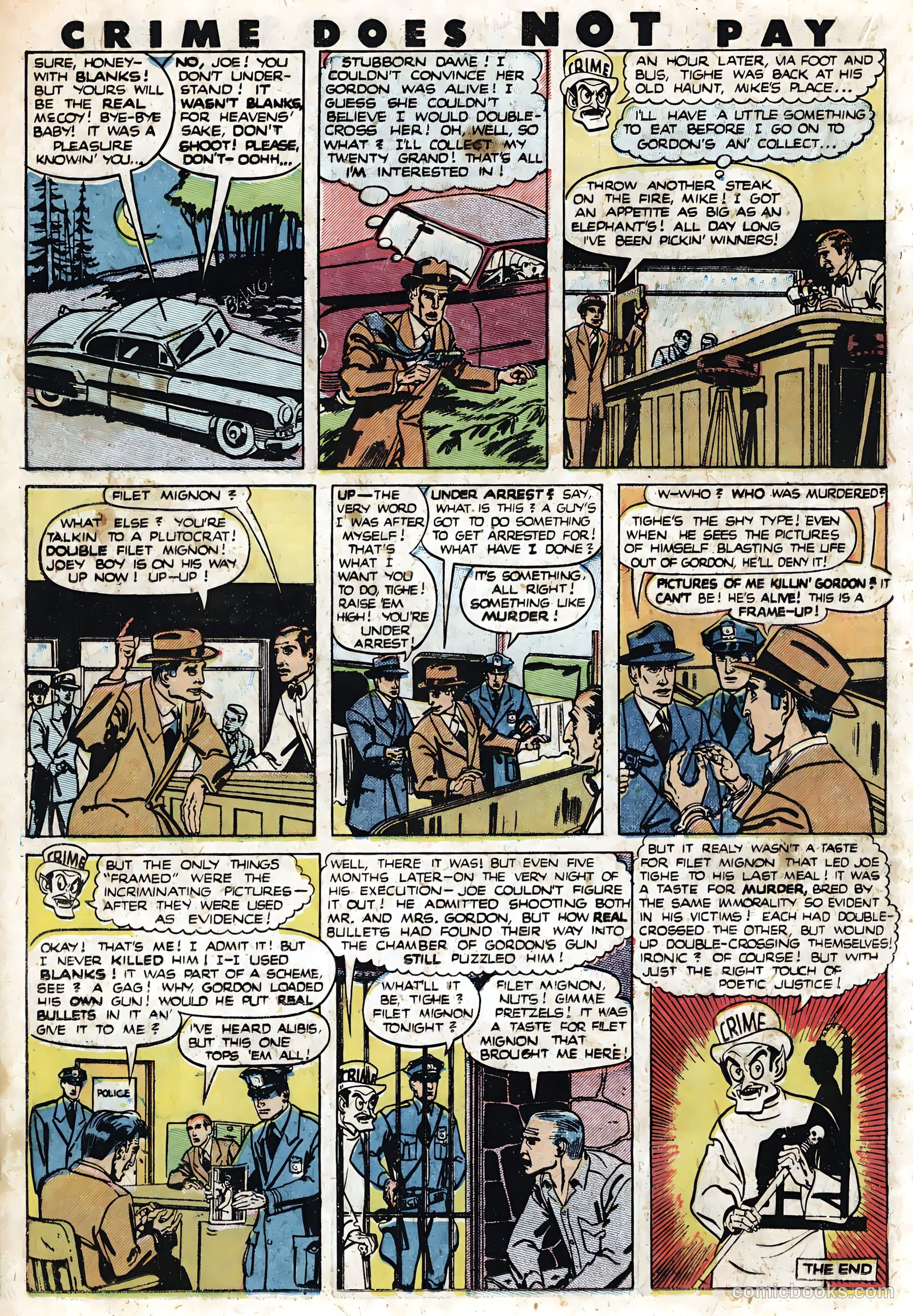 Crime Does Not Pay #90 (1950) — page 26 of 52