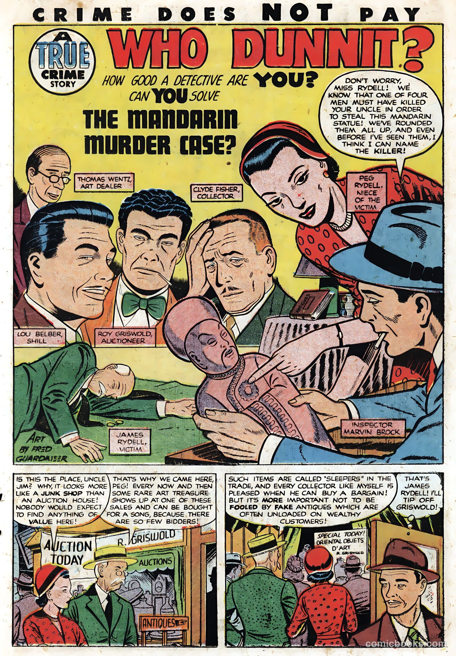 Crime Does Not Pay #90 (1950) — page 29 of 52