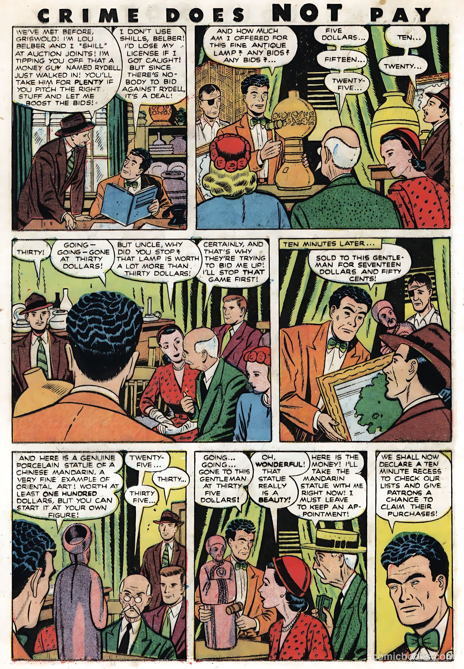 Crime Does Not Pay #90 (1950) — page 30 of 52