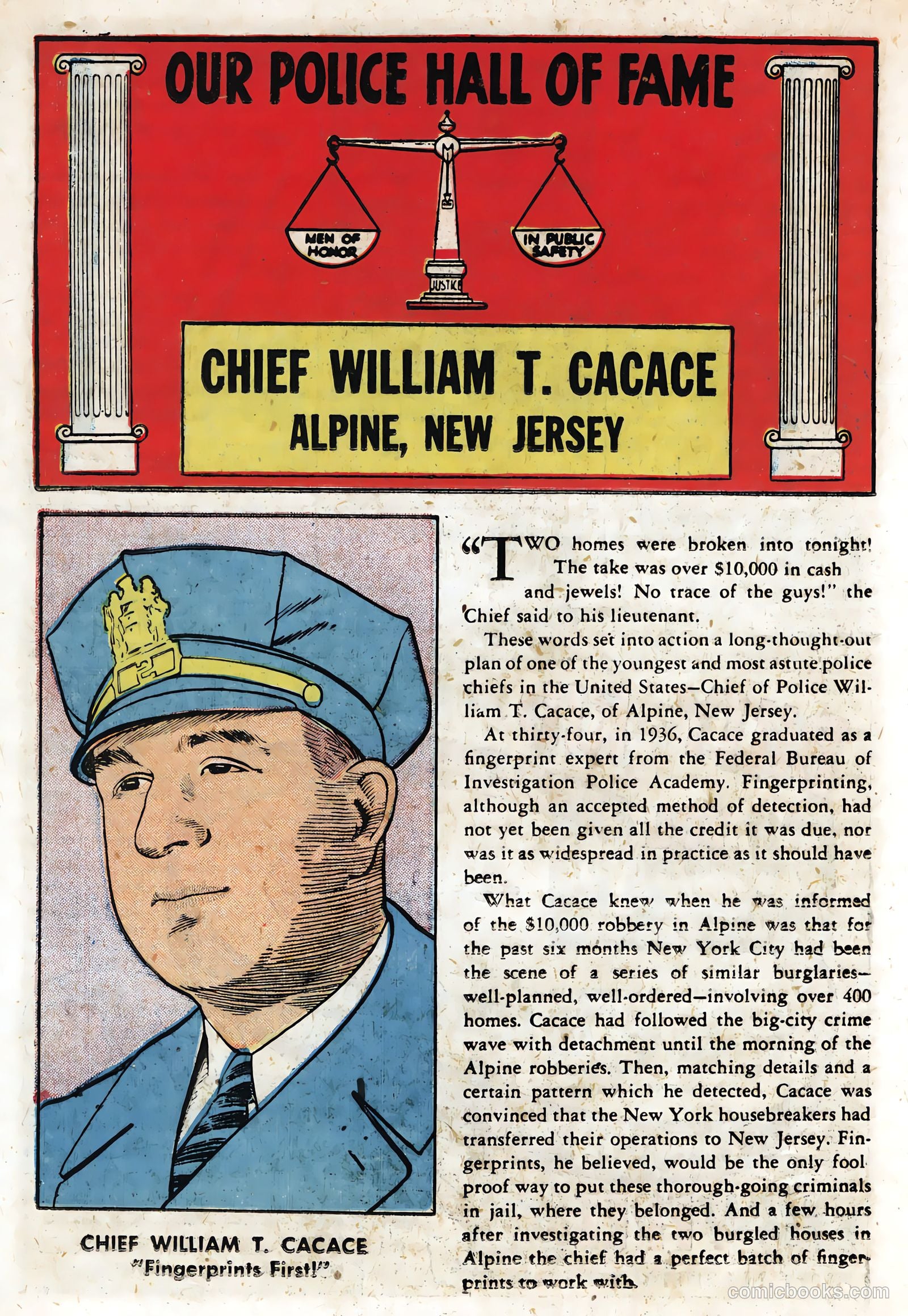 Crime Does Not Pay #90 (1950) — page 36 of 52