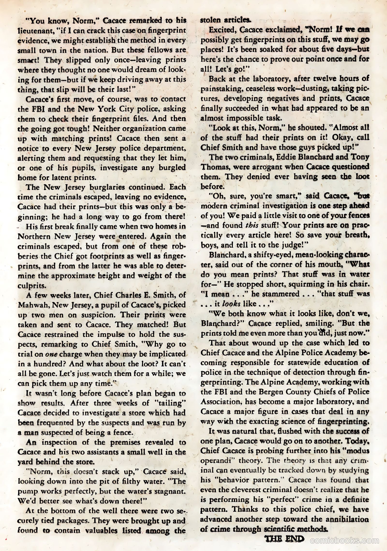 Crime Does Not Pay #90 (1950) — page 37 of 52