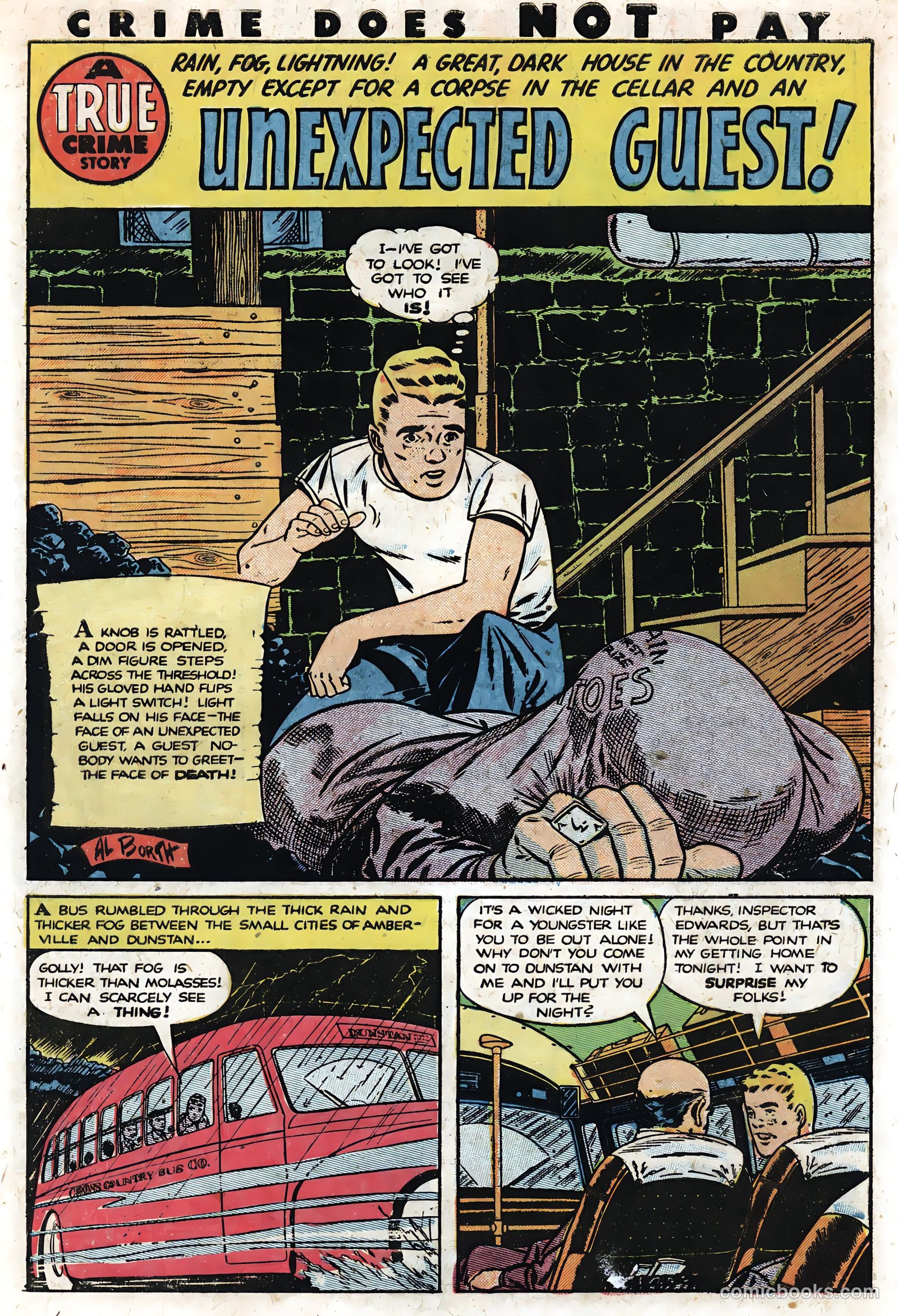Crime Does Not Pay #90 (1950) — page 39 of 52