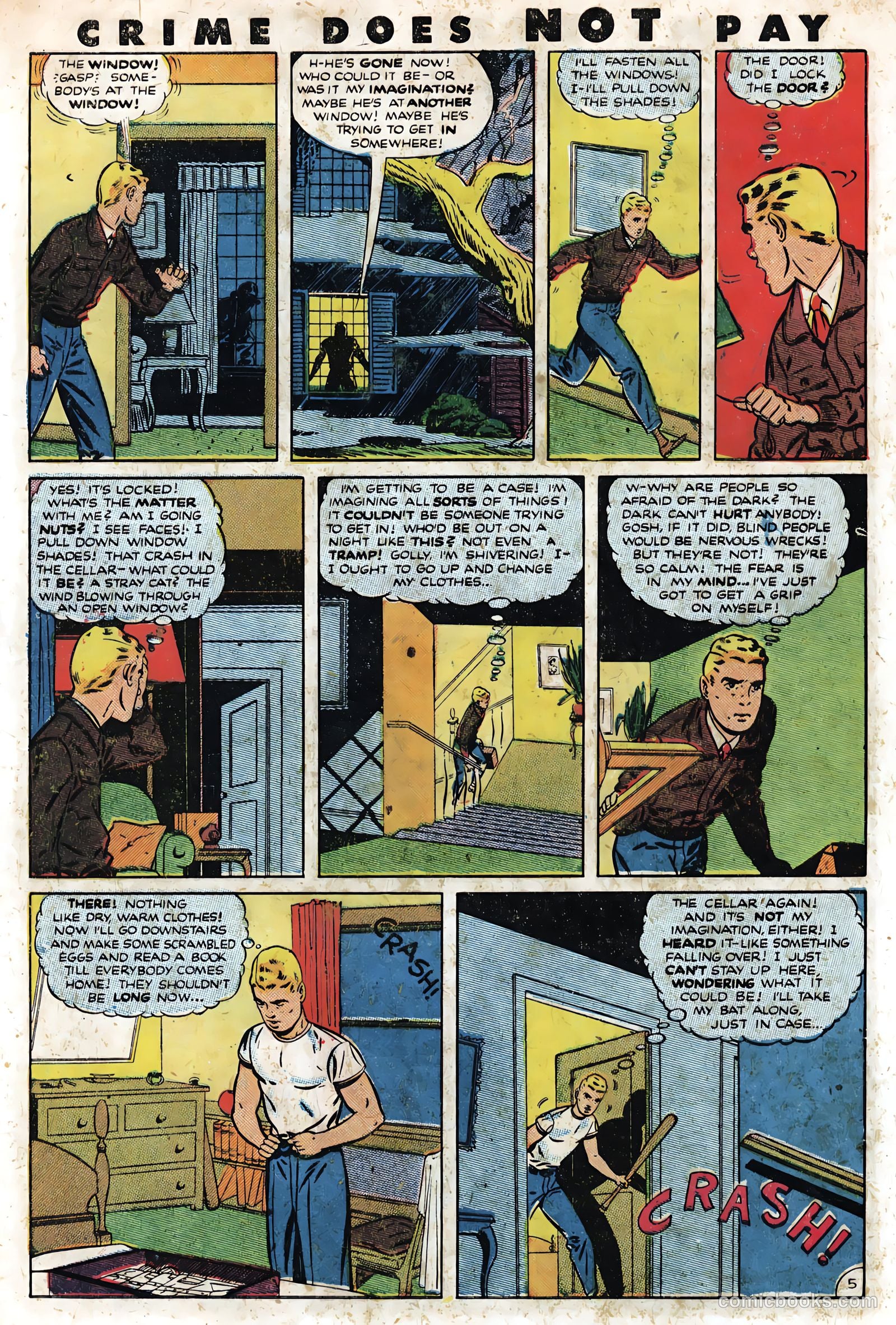 Crime Does Not Pay #90 (1950) — page 43 of 52