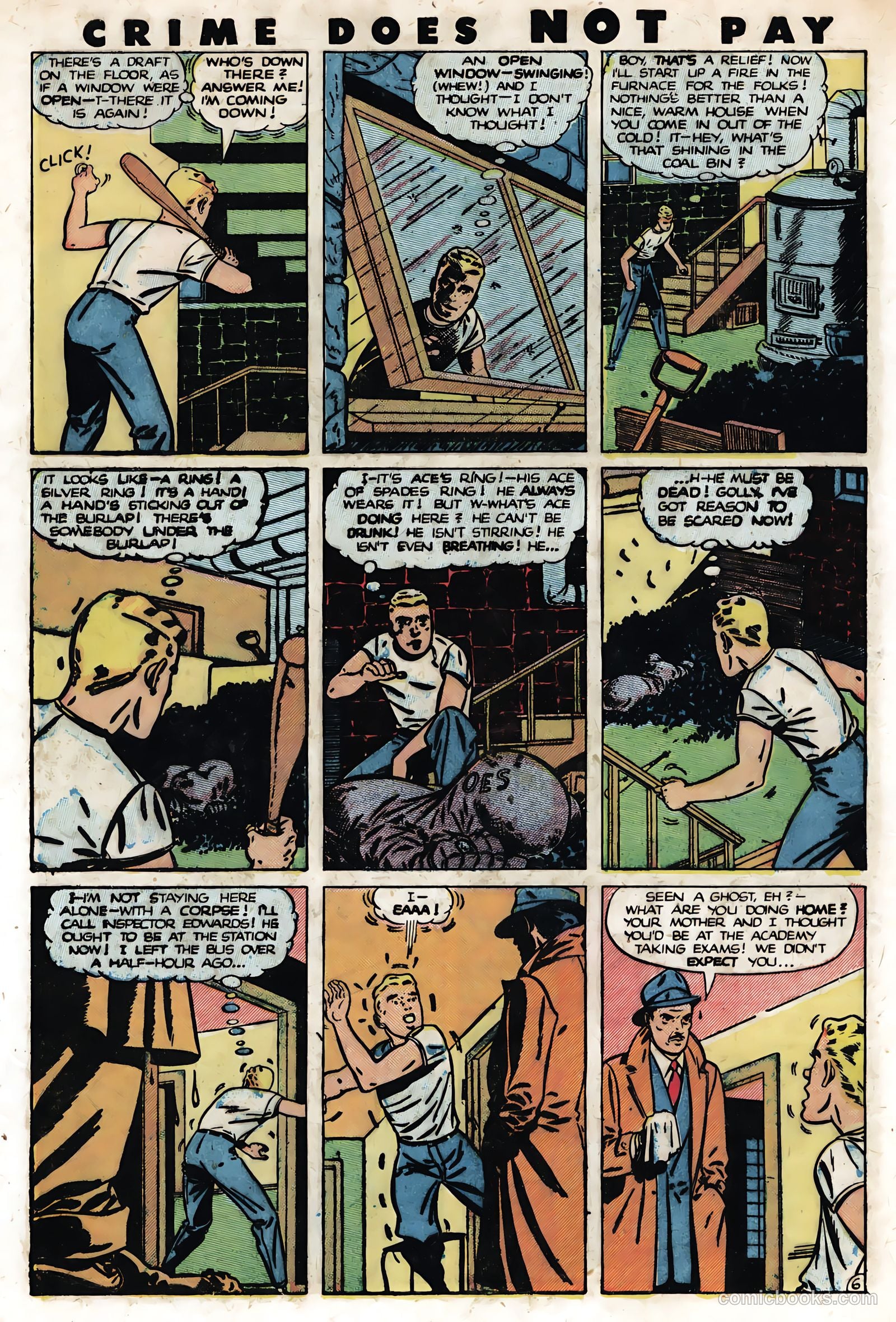 Crime Does Not Pay #90 (1950) — page 44 of 52
