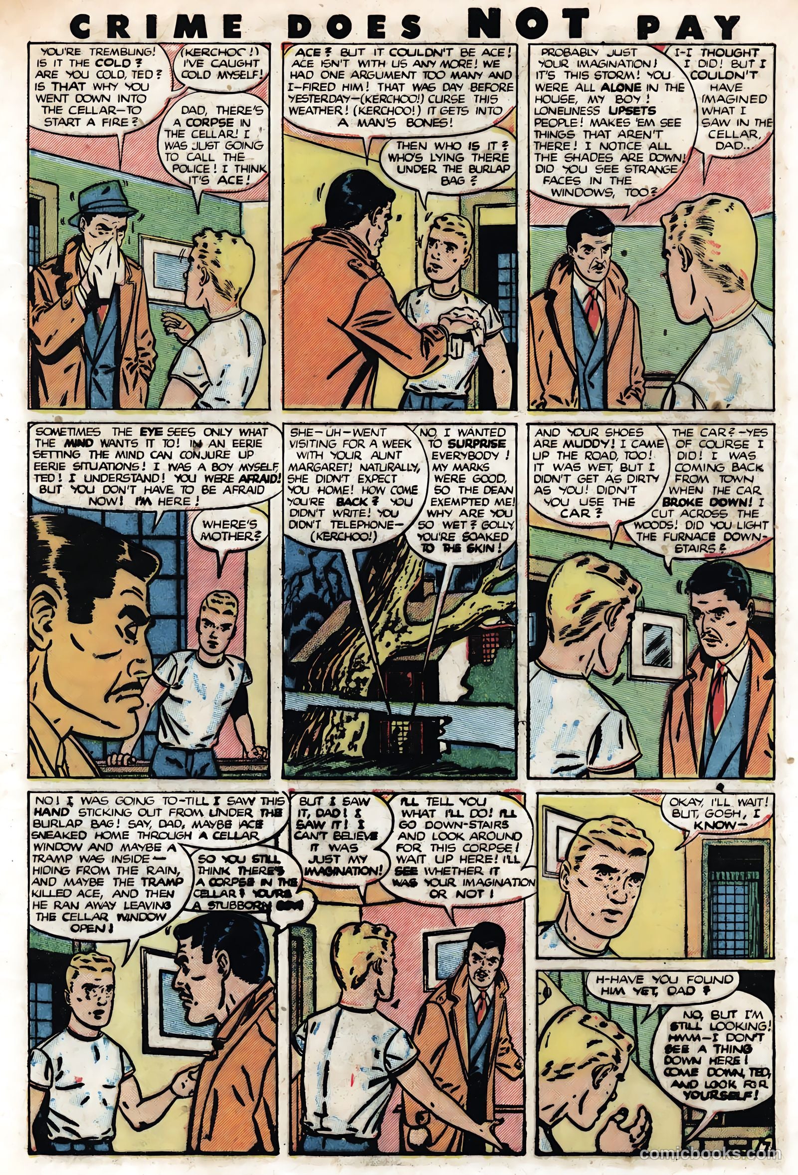 Crime Does Not Pay #90 (1950) — page 45 of 52
