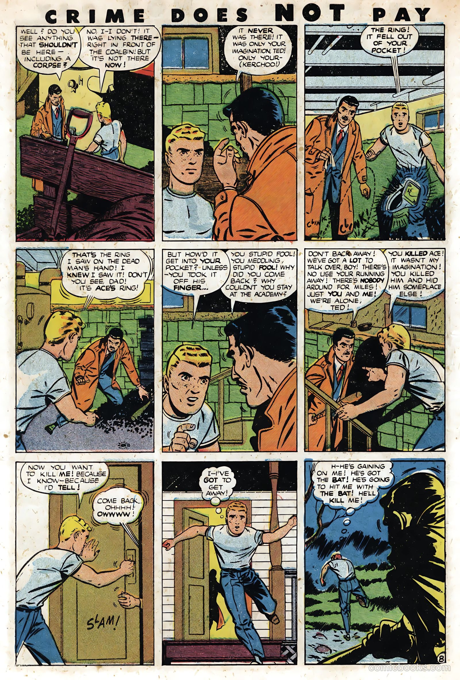 Crime Does Not Pay #90 (1950) — page 46 of 52