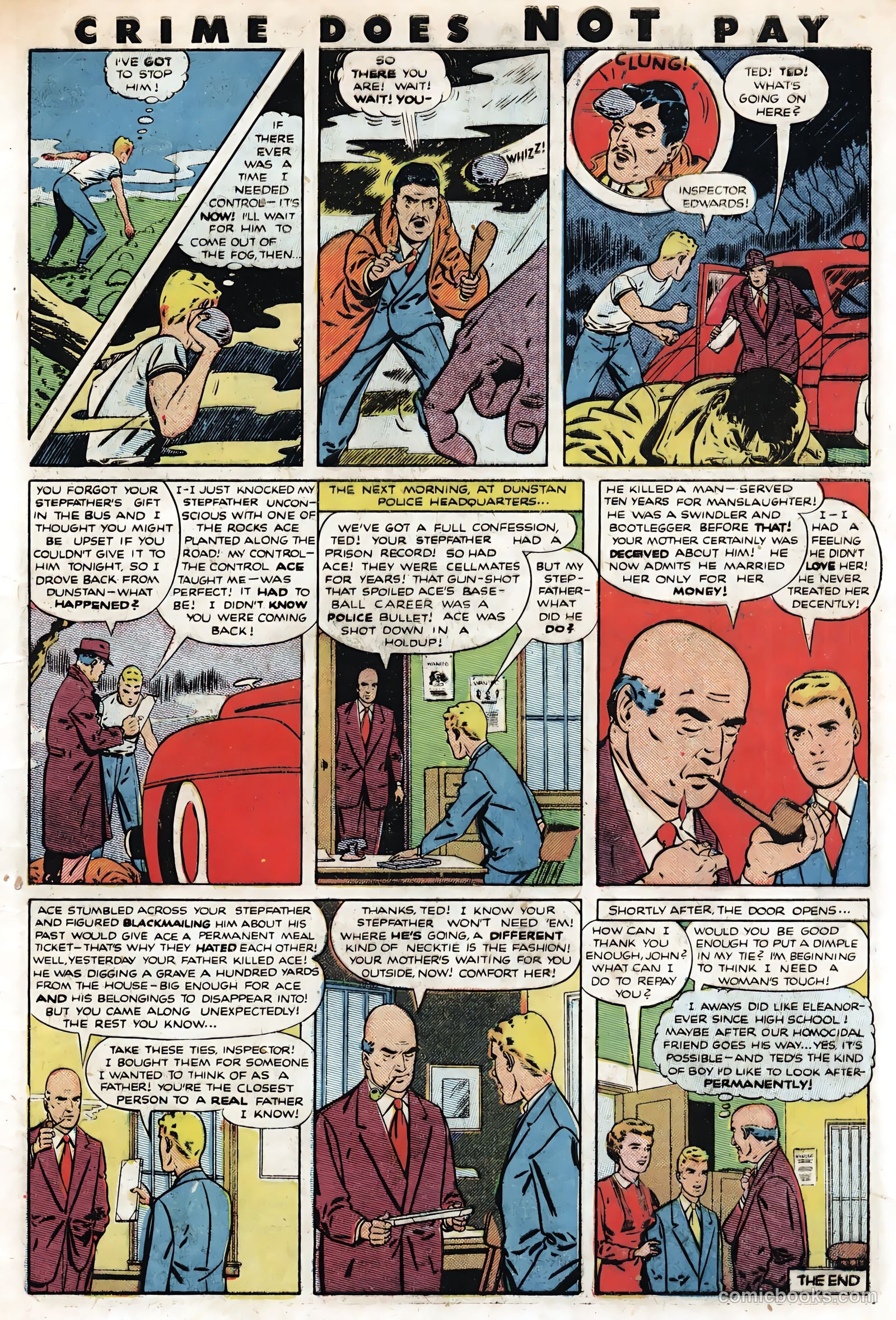 Crime Does Not Pay #90 (1950) — page 47 of 52