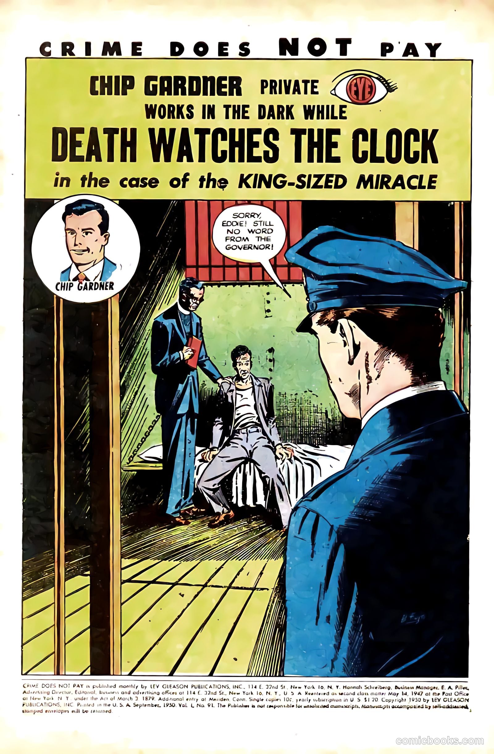 Crime Does Not Pay #91 (1950) — page 3 of 52
