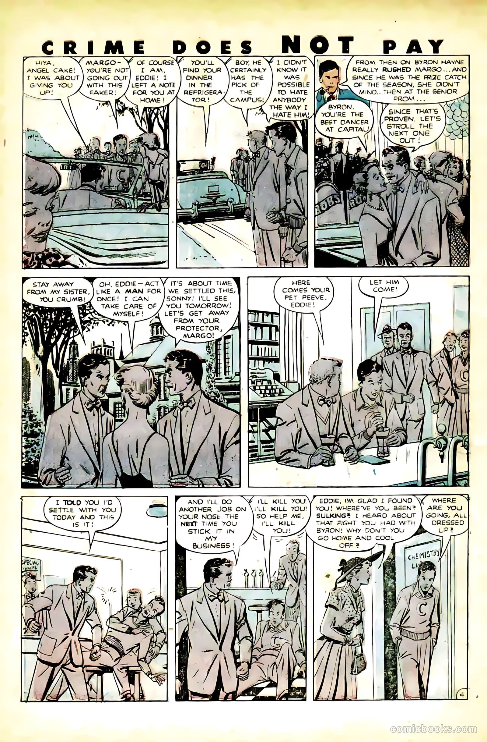 Crime Does Not Pay #91 (1950) — page 6 of 52