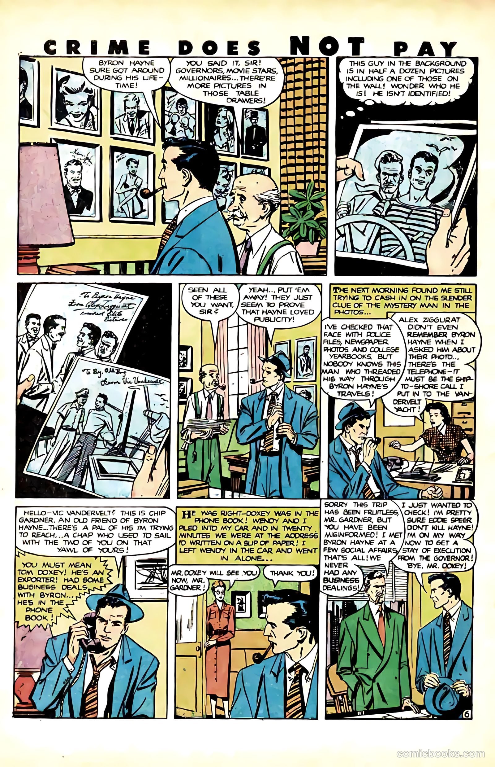 Crime Does Not Pay #91 (1950) — page 8 of 52