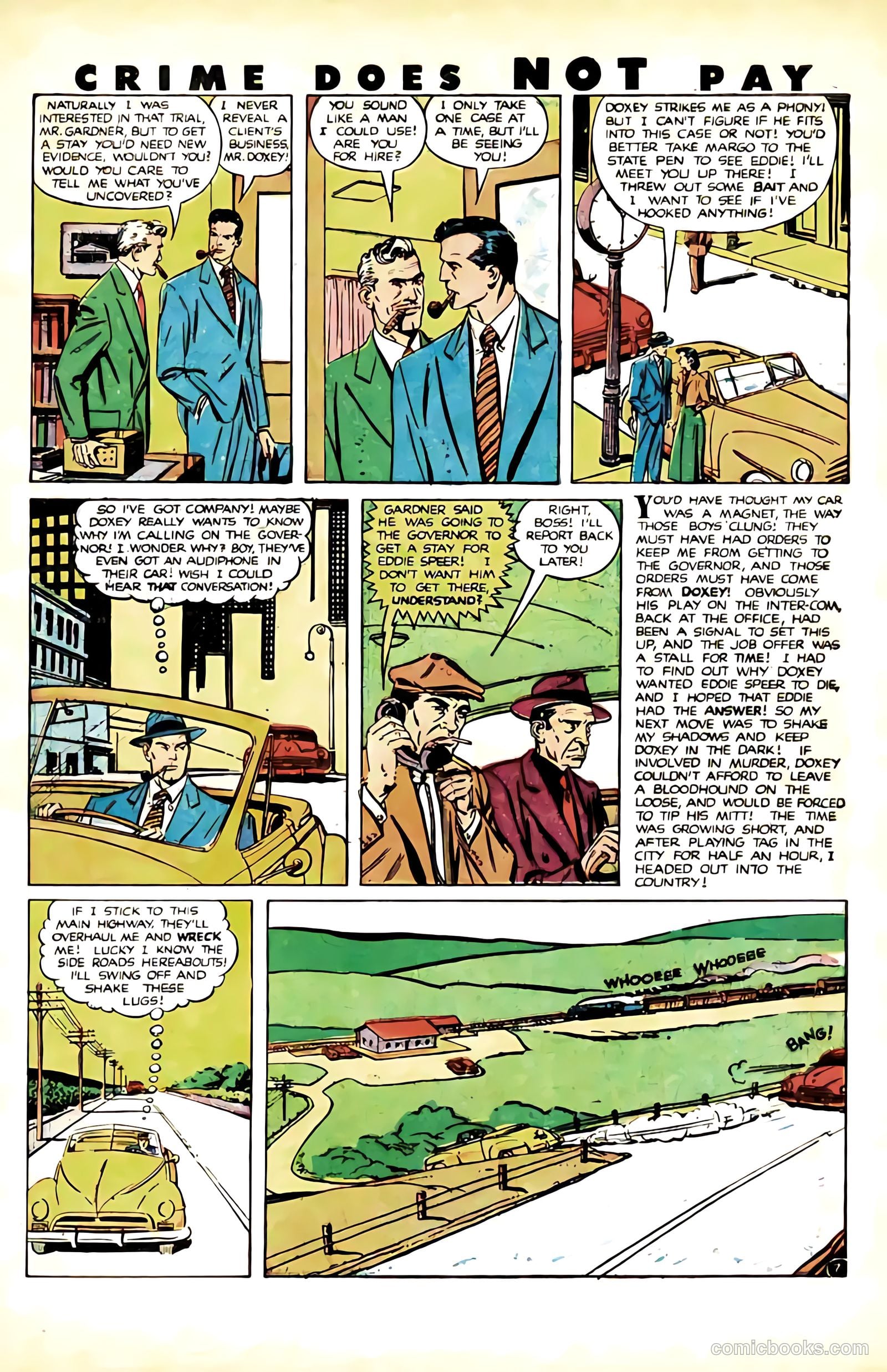 Crime Does Not Pay #91 (1950) — page 9 of 52