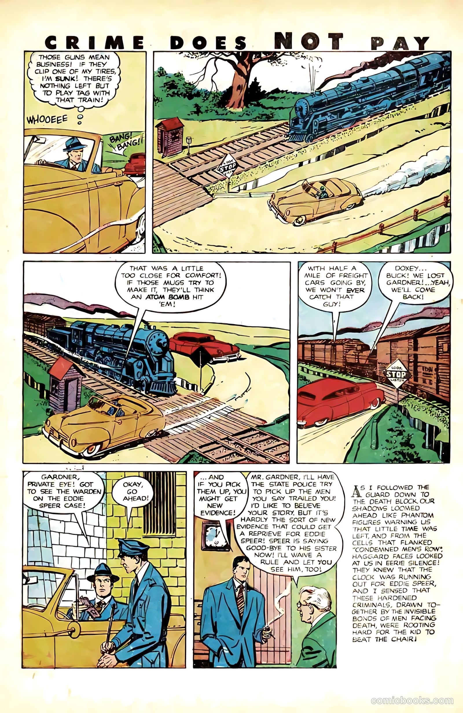 Crime Does Not Pay #91 (1950) — page 10 of 52