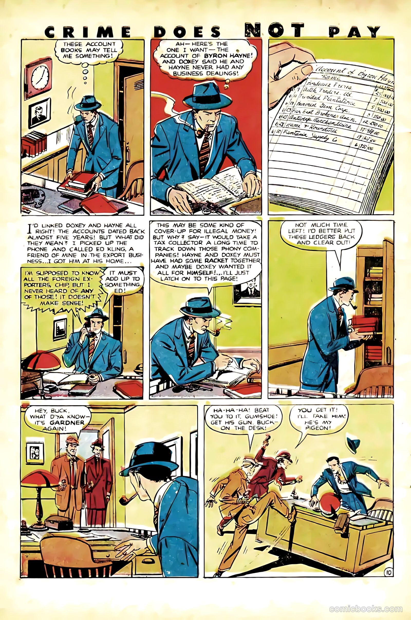 Crime Does Not Pay #91 (1950) — page 12 of 52