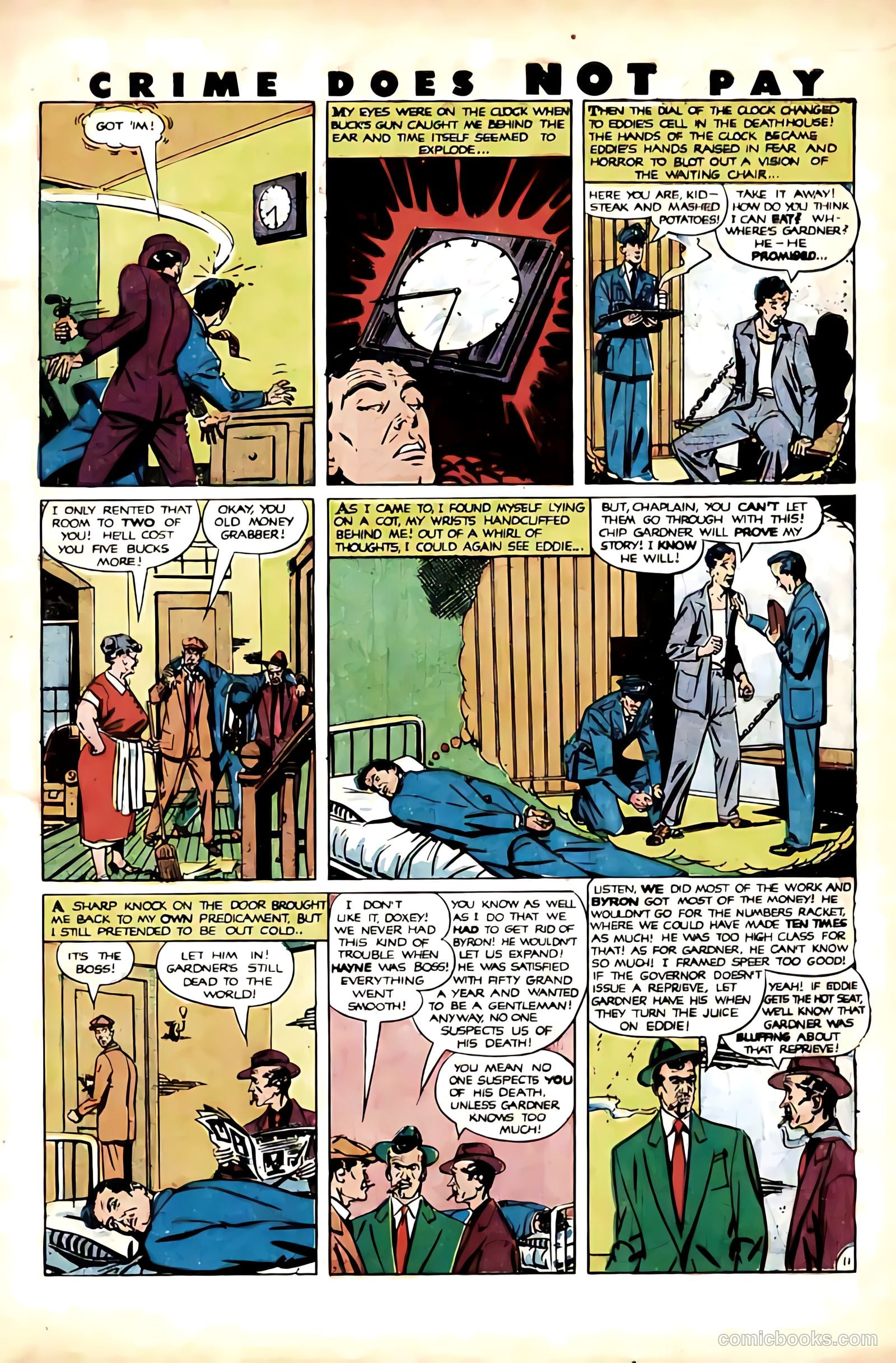 Crime Does Not Pay #91 (1950) — page 13 of 52