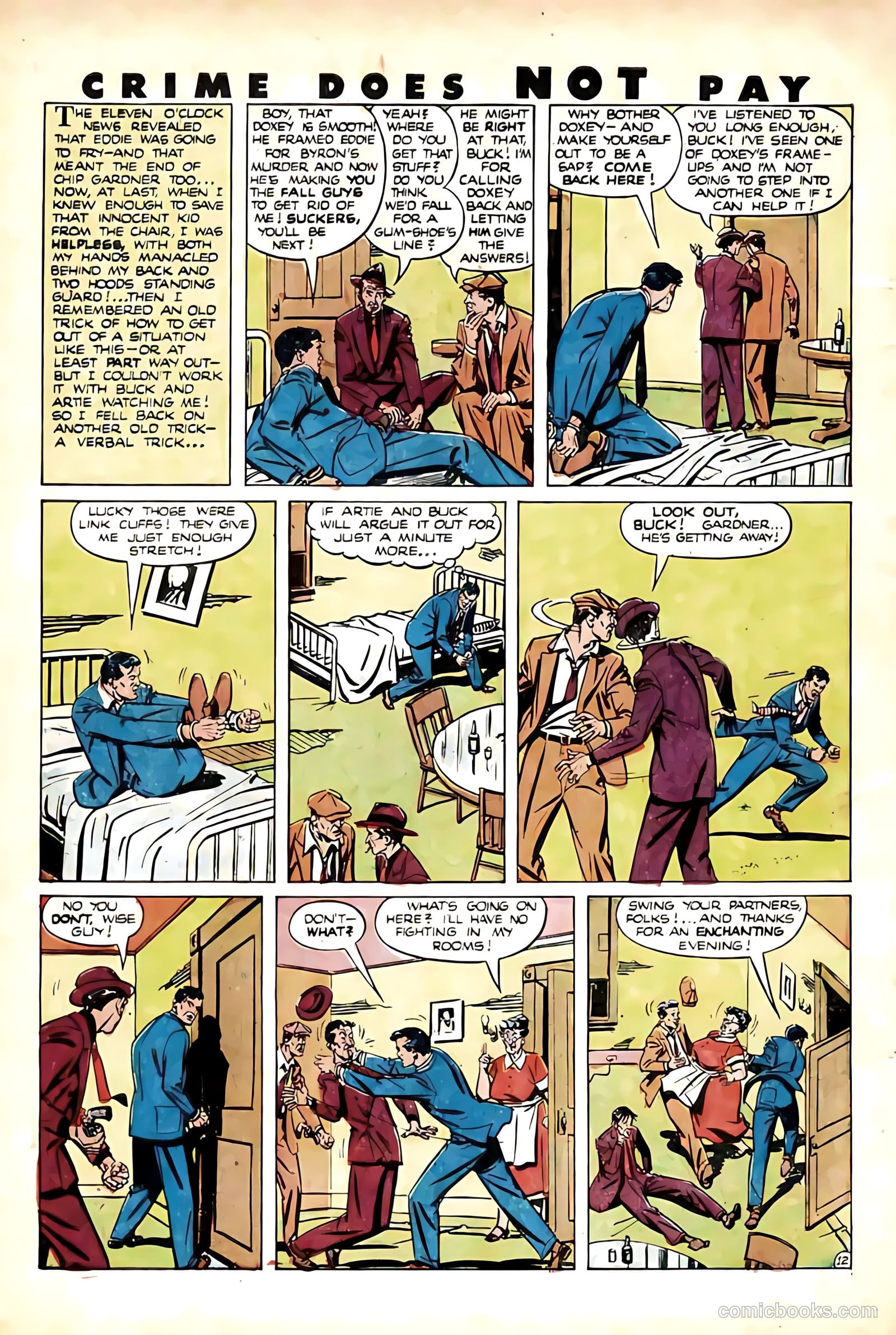 Crime Does Not Pay #91 (1950) — page 14 of 52