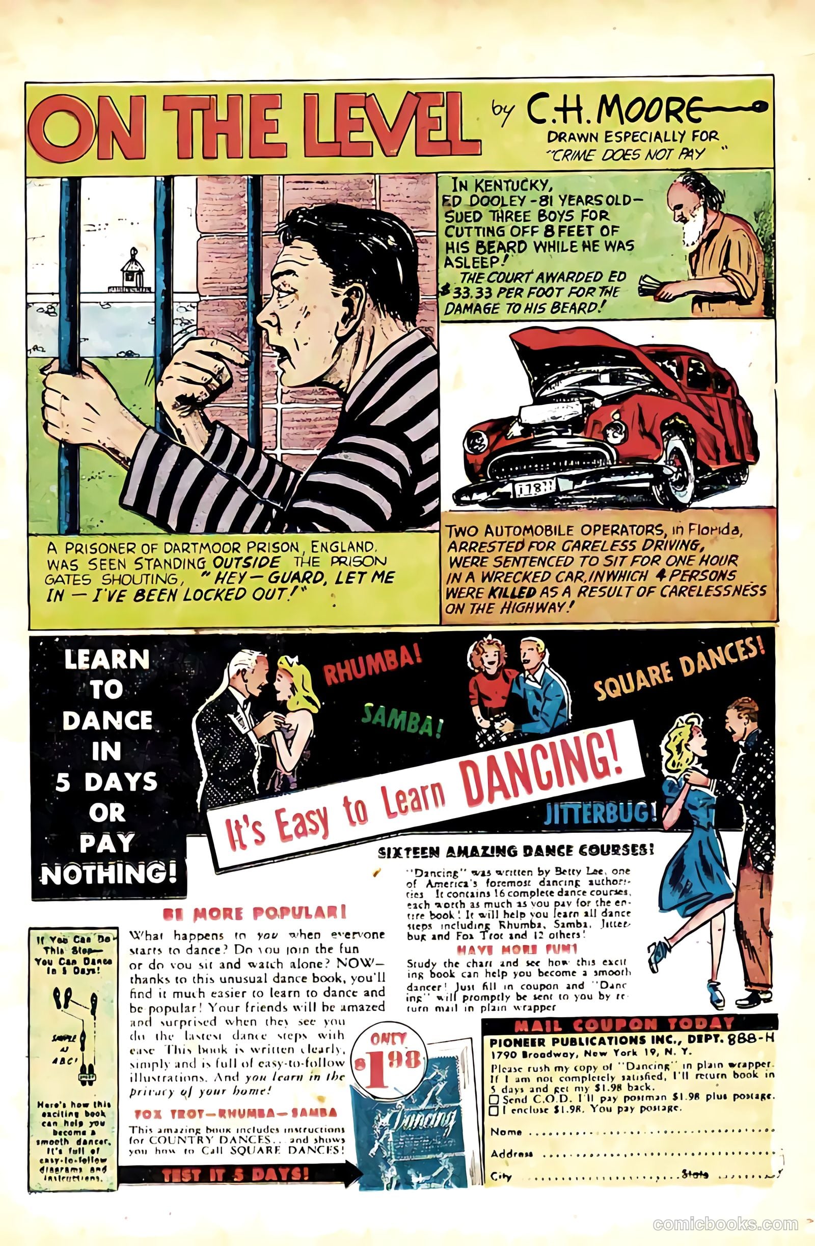Crime Does Not Pay #91 (1950) — page 17 of 52