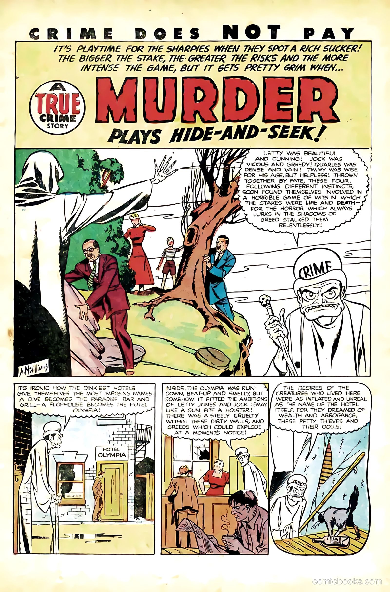 Crime Does Not Pay #91 (1950) — page 19 of 52