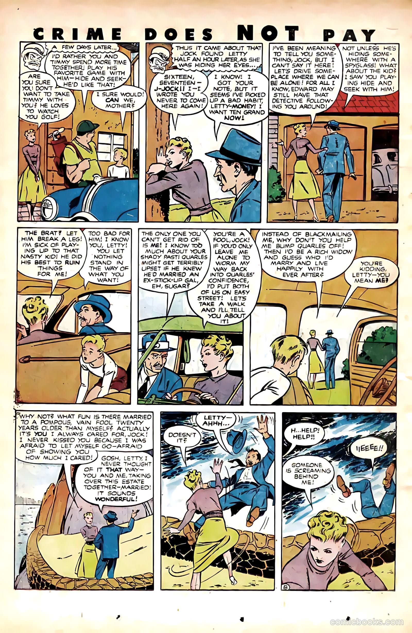 Crime Does Not Pay #91 (1950) — page 26 of 52