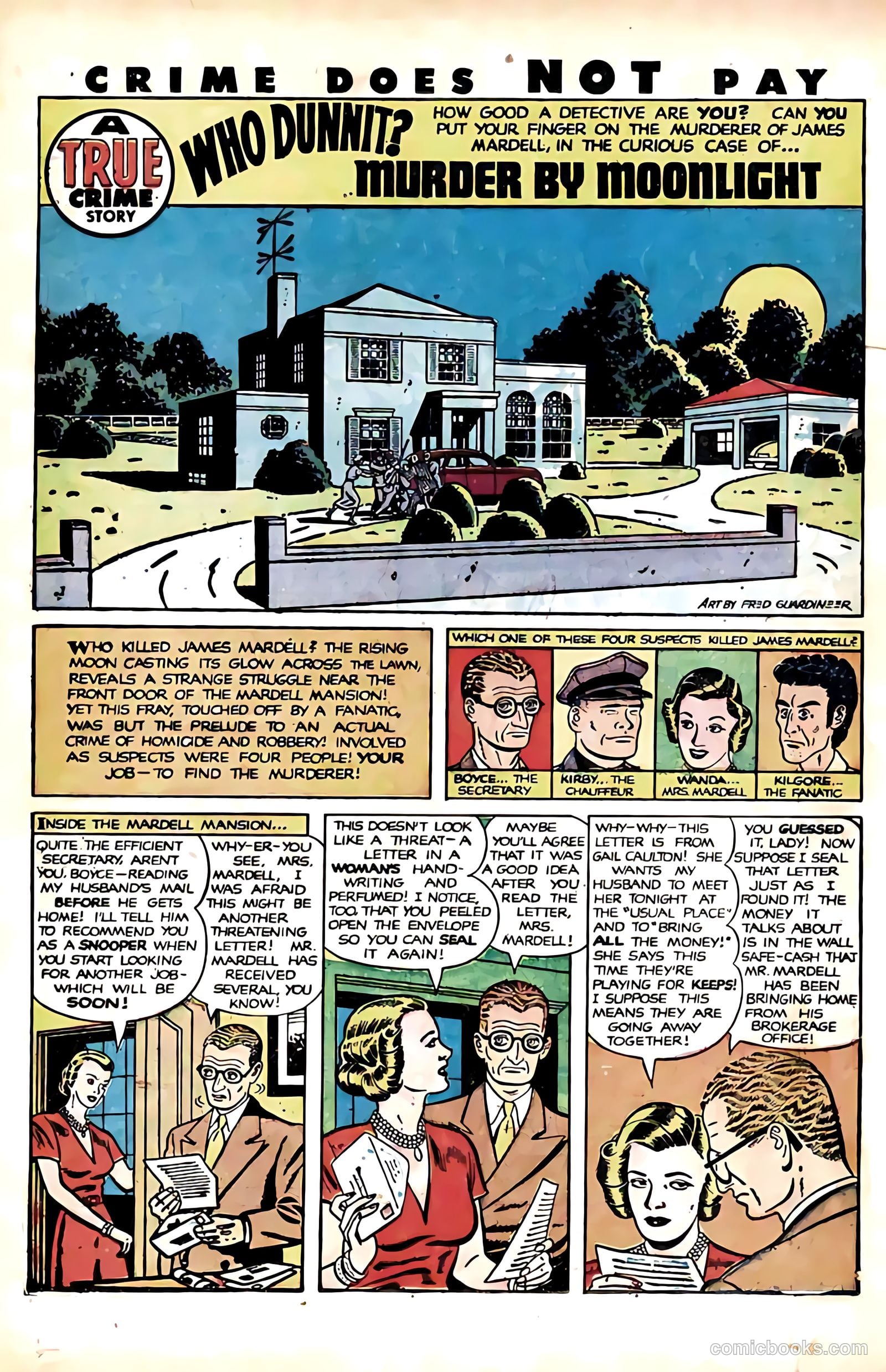 Crime Does Not Pay #91 (1950) — page 32 of 52