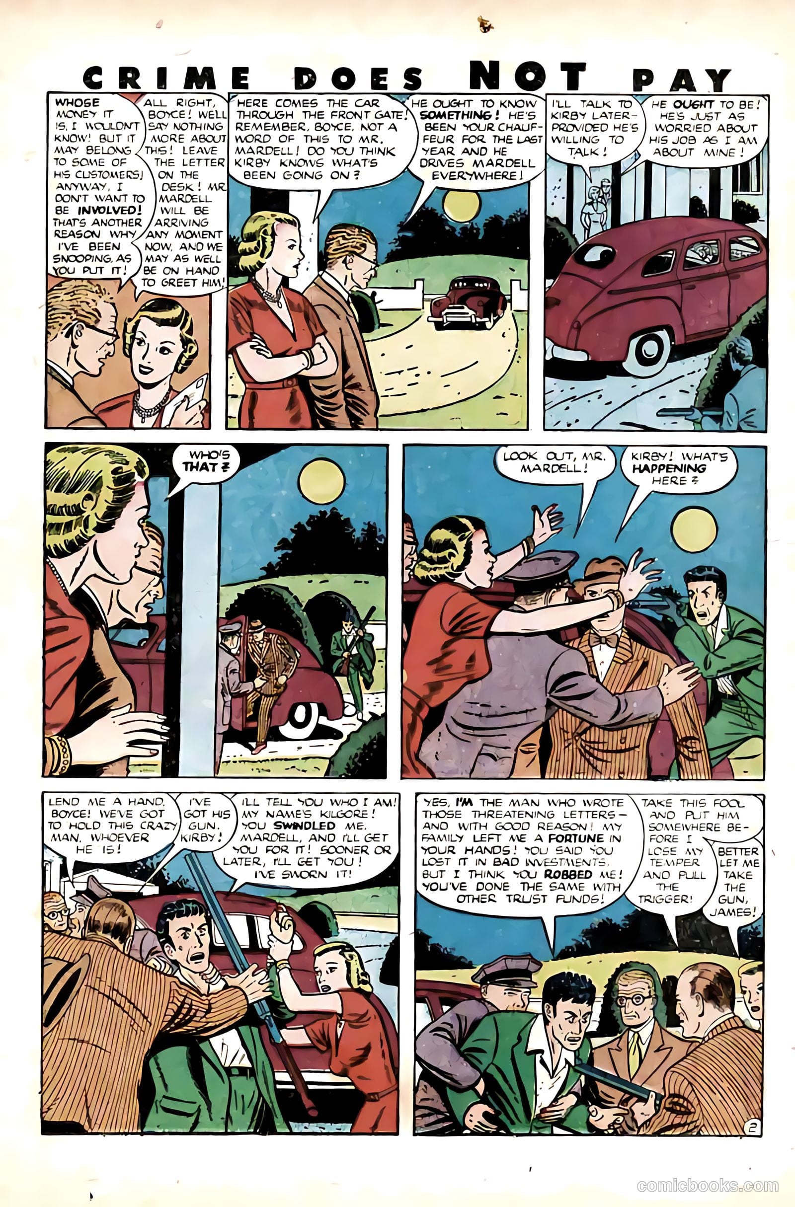 Crime Does Not Pay #91 (1950) — page 33 of 52