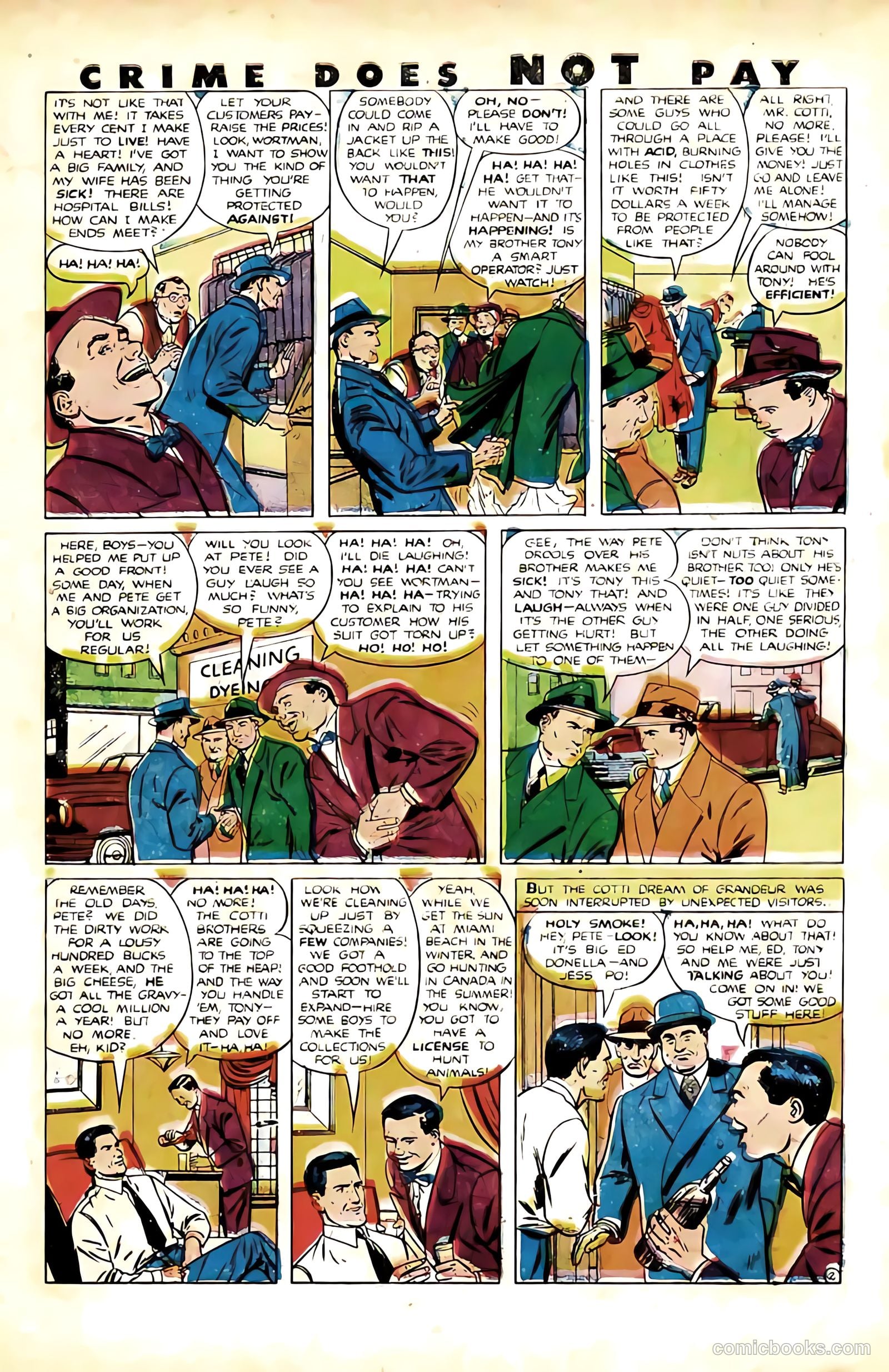 Crime Does Not Pay #91 (1950) — page 41 of 52