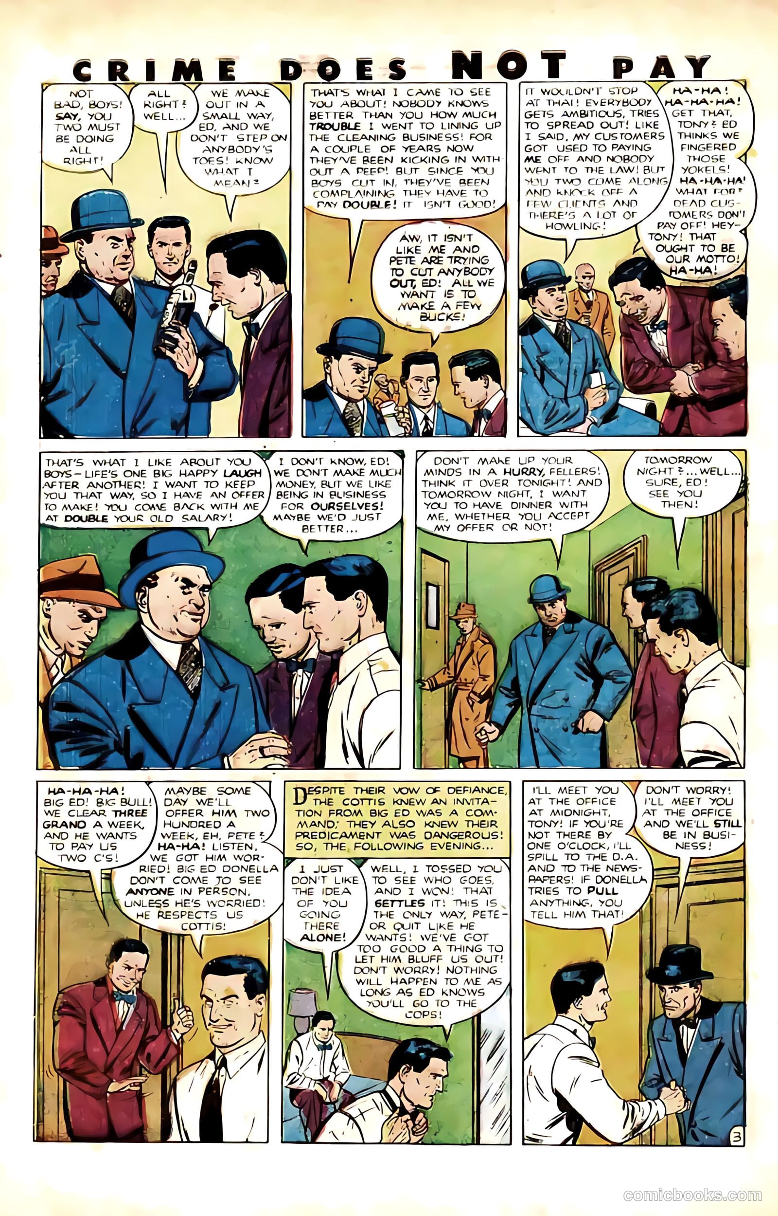 Crime Does Not Pay #91 (1950) — page 42 of 52